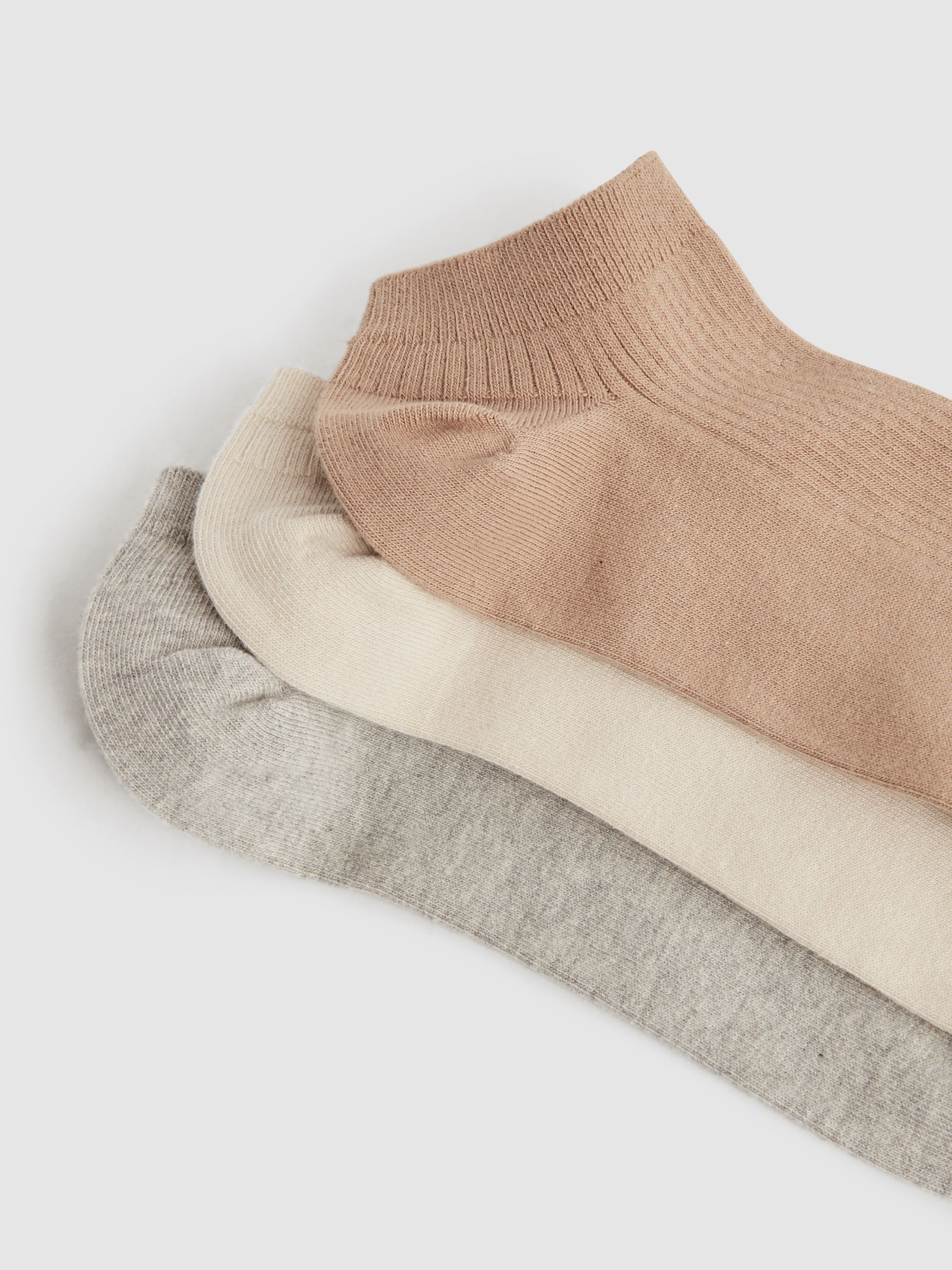 3 Pack of Trainer Socks in Multi