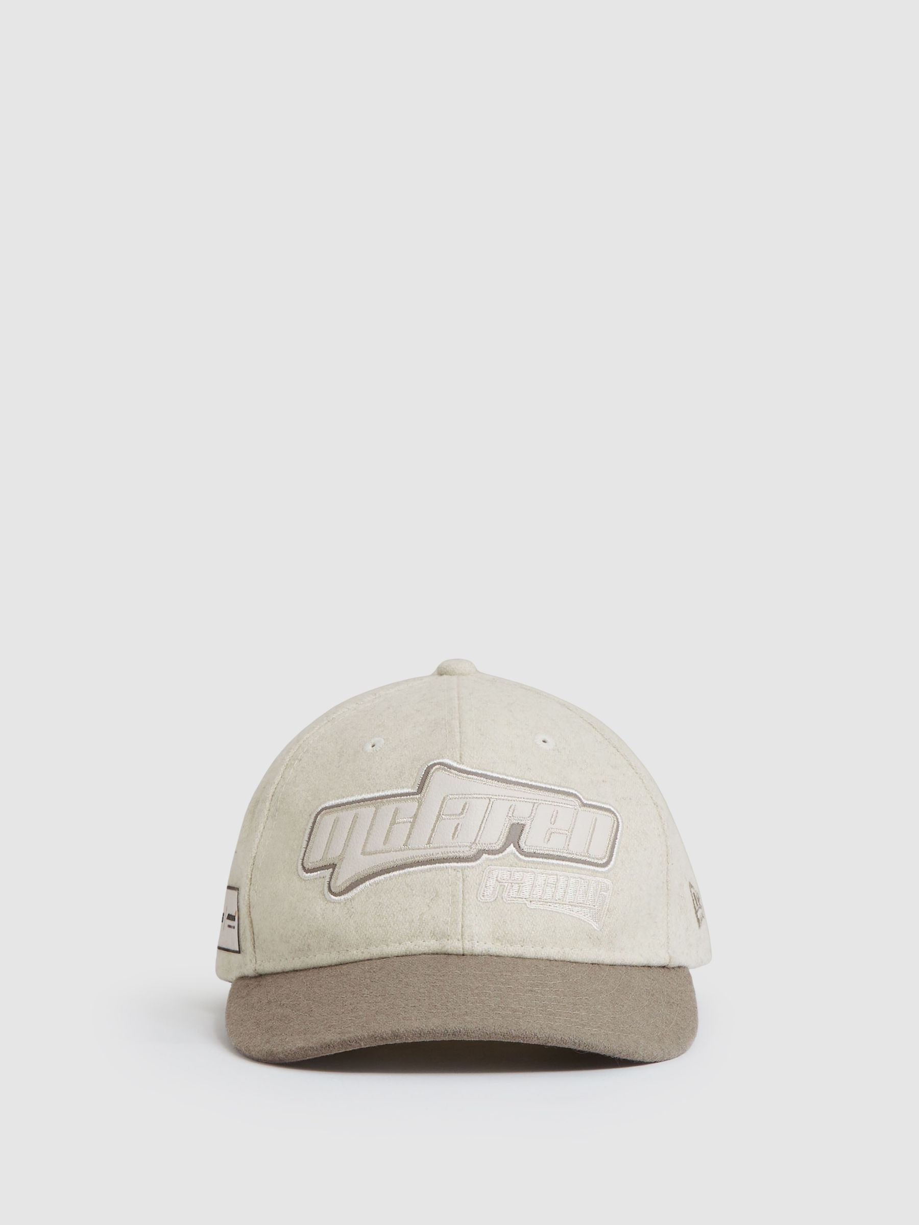 McLaren Racing Embroidered Cap Unisex Fit in Stone