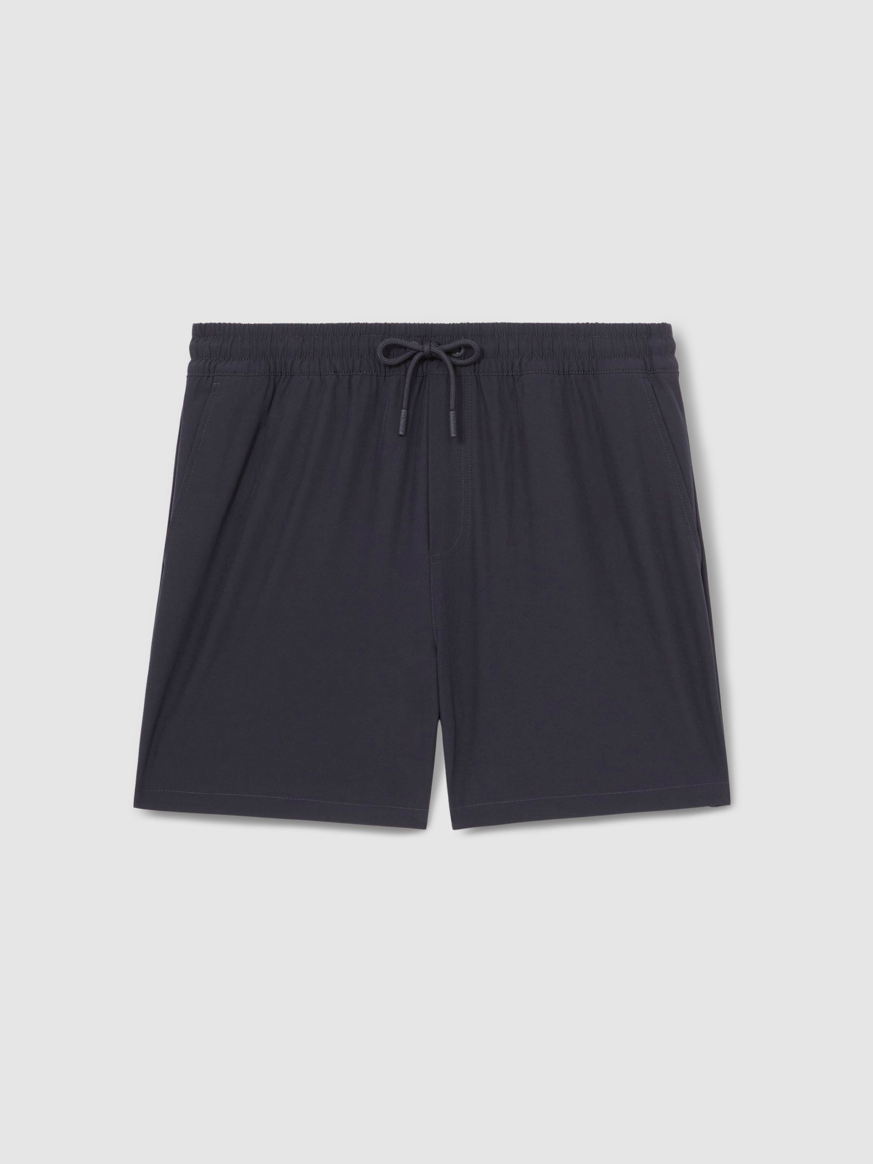 Drawstring Swim Shorts in Navy