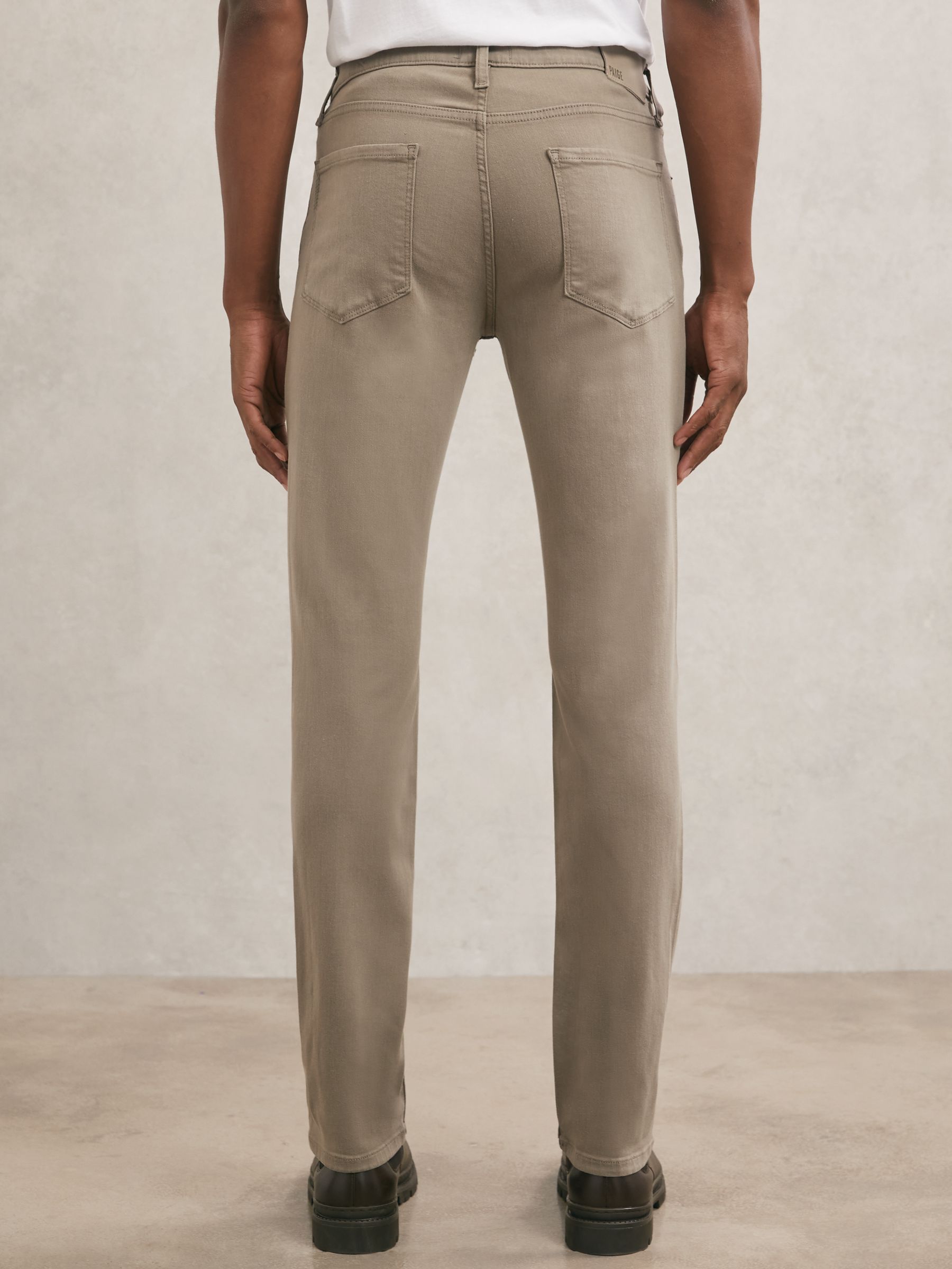 Paige Federal Jeans in Stone Neutral