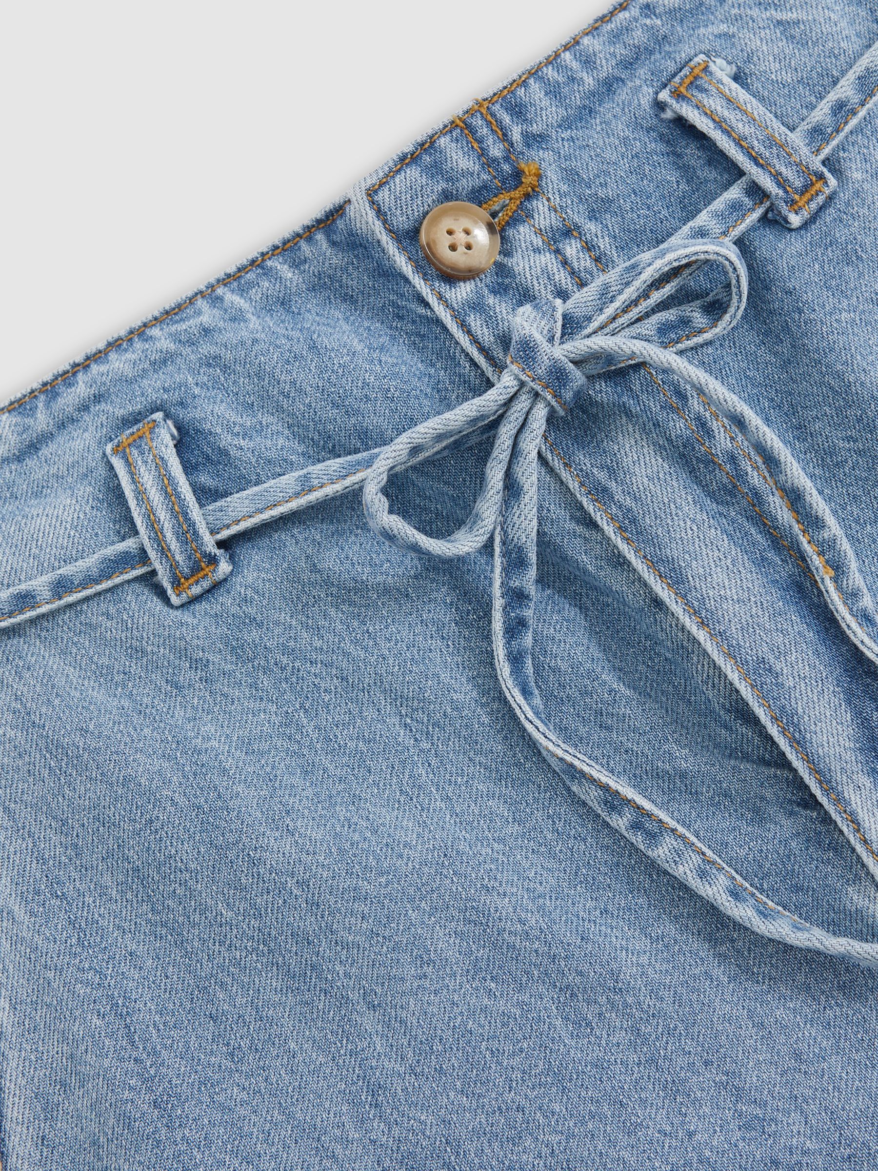 Paige Anessa Shorts in Light Blue