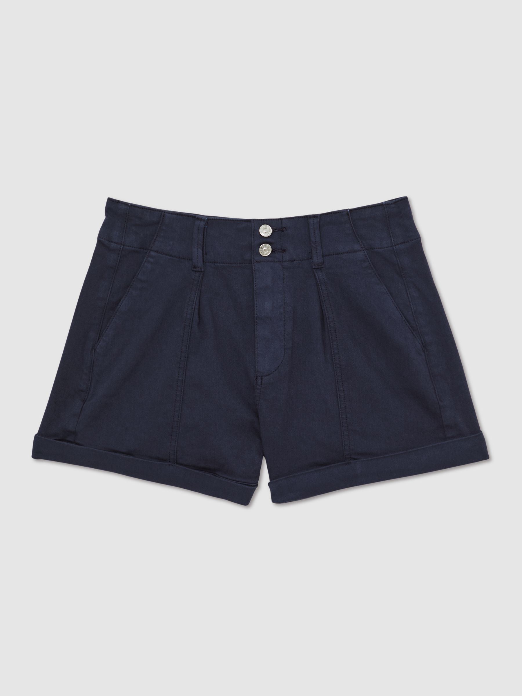 Paige Brooklyn Shorts in Navy