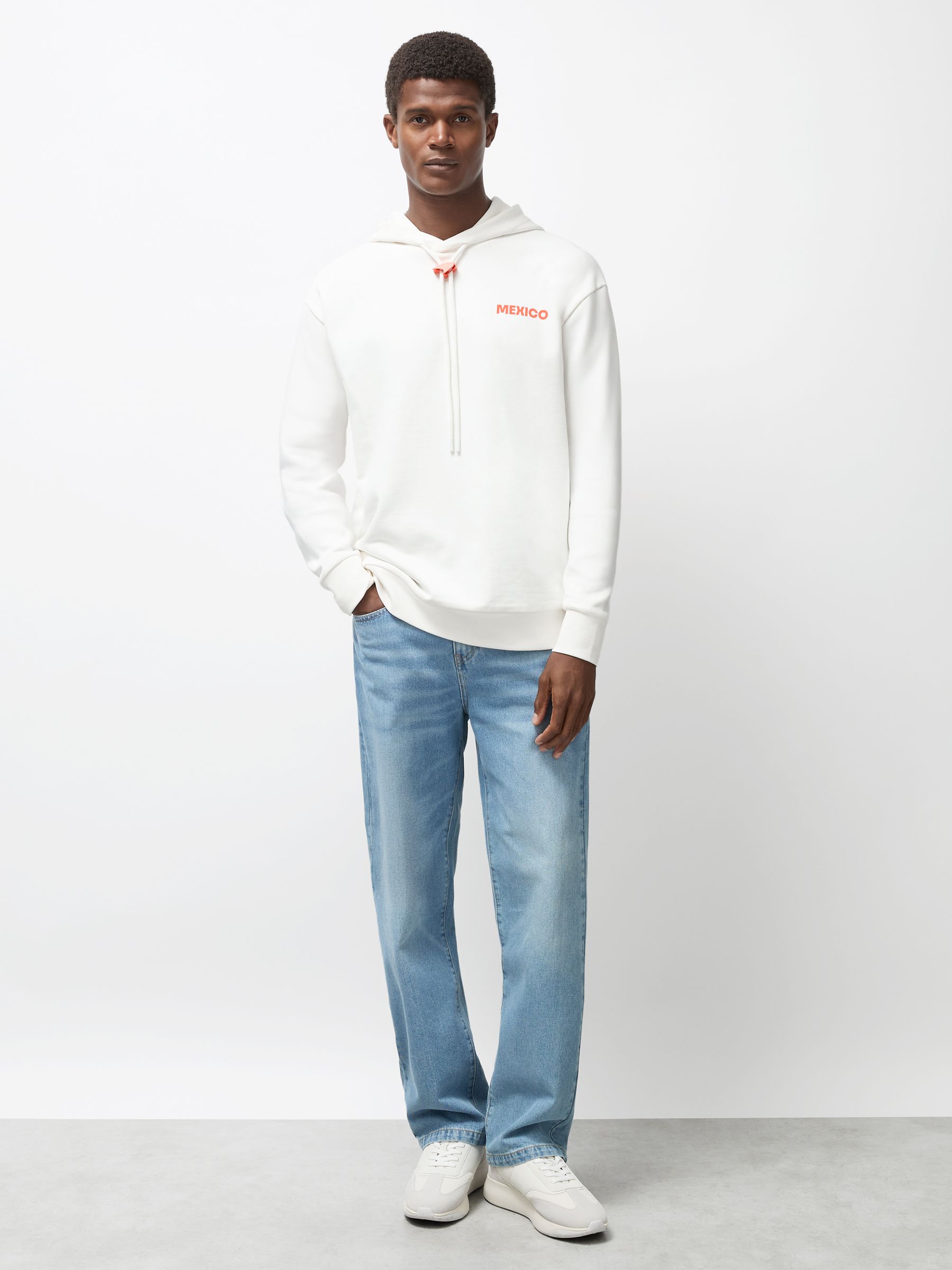 McLaren F1 Team Mexico City Hoodie Unisex Fit in White