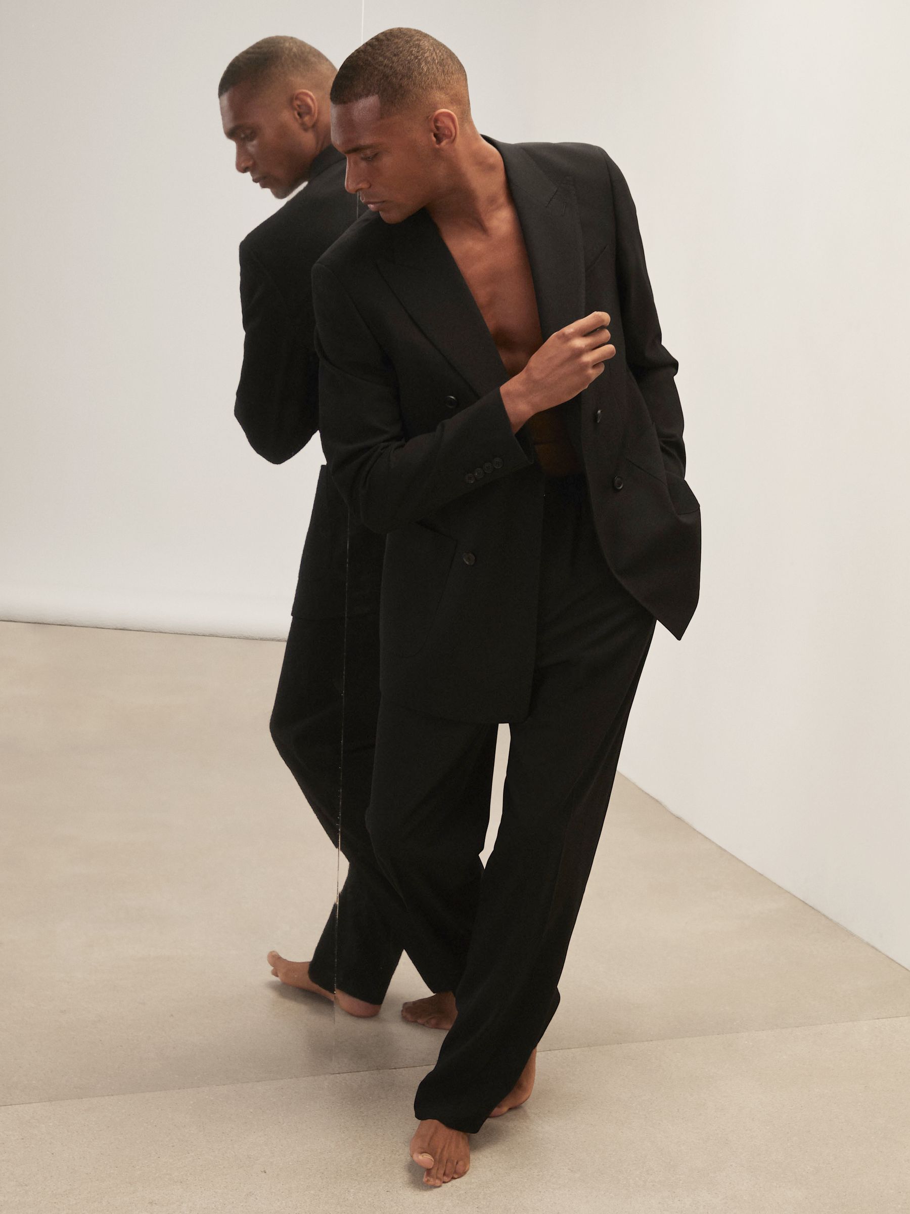 Reiss | Royal Ballet Peak-Lapel Blazer in Black