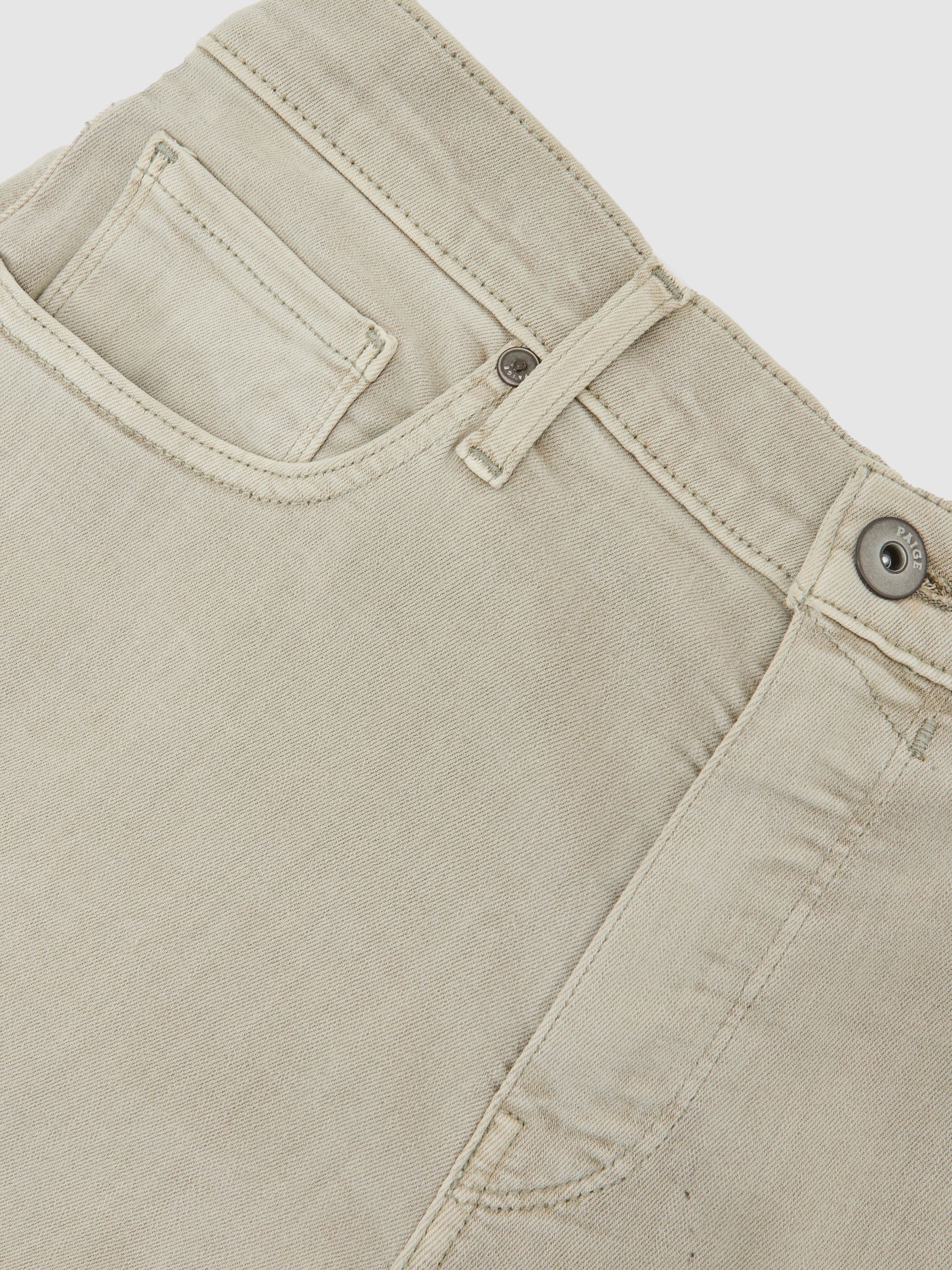 Paige Federal Jeans in Light Grey