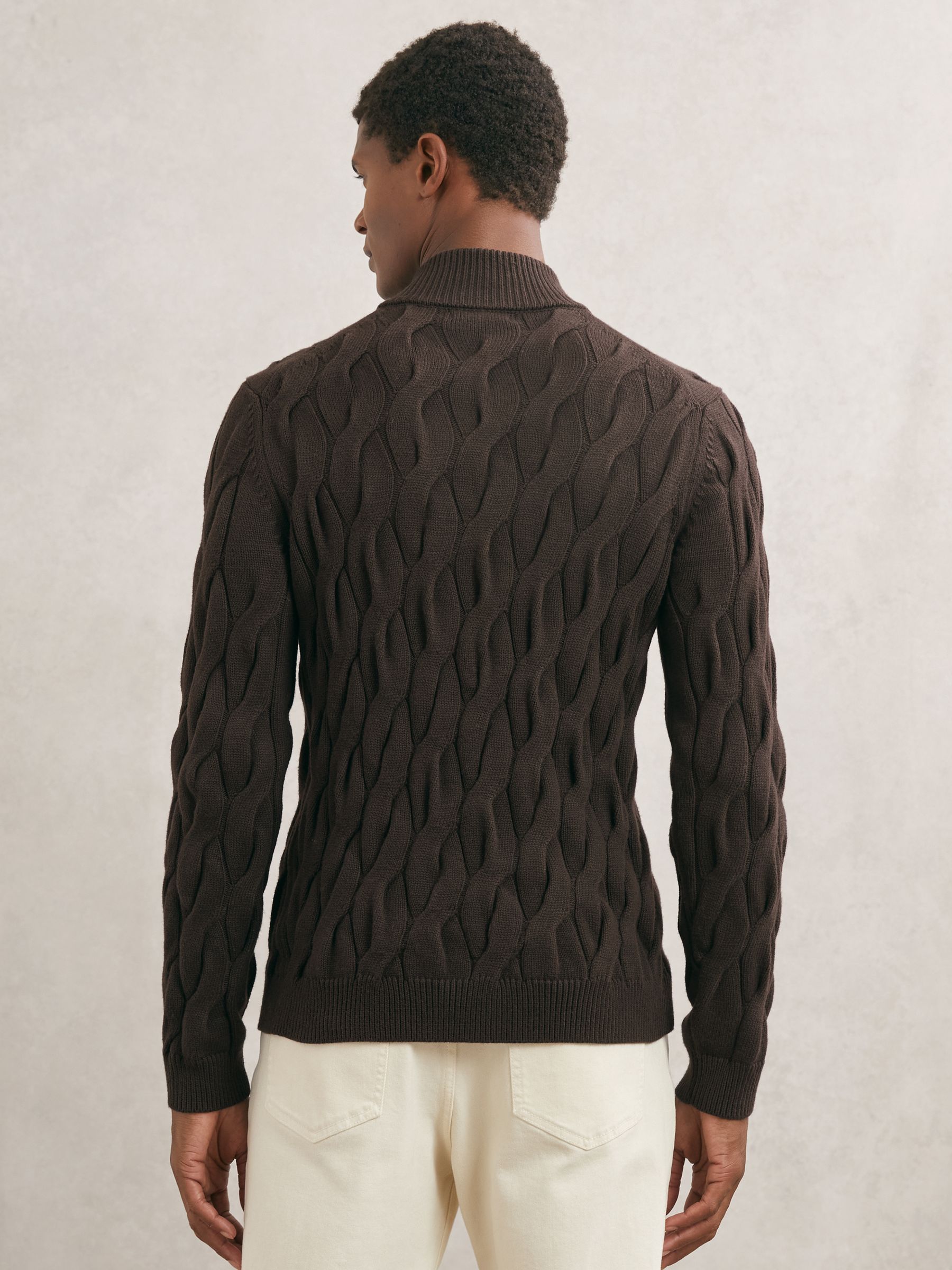 Jumper in Chocolate Brown
