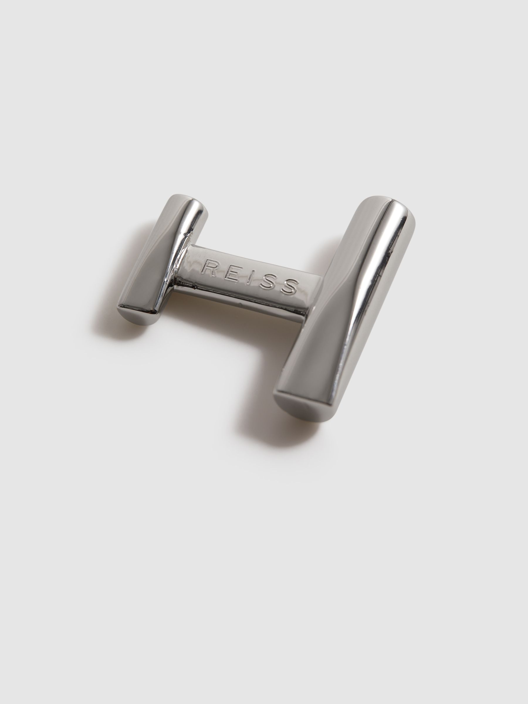 Bar Cufflinks in Silver