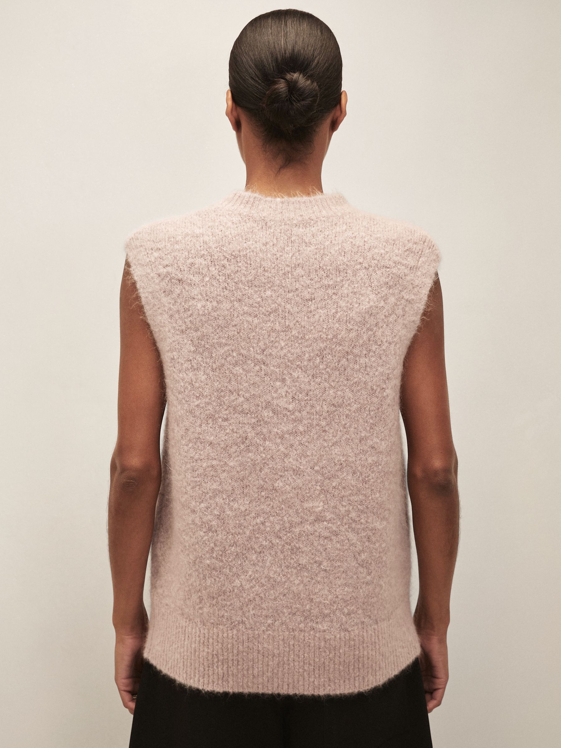 Reiss | Royal Ballet Knitted Vest in Pink