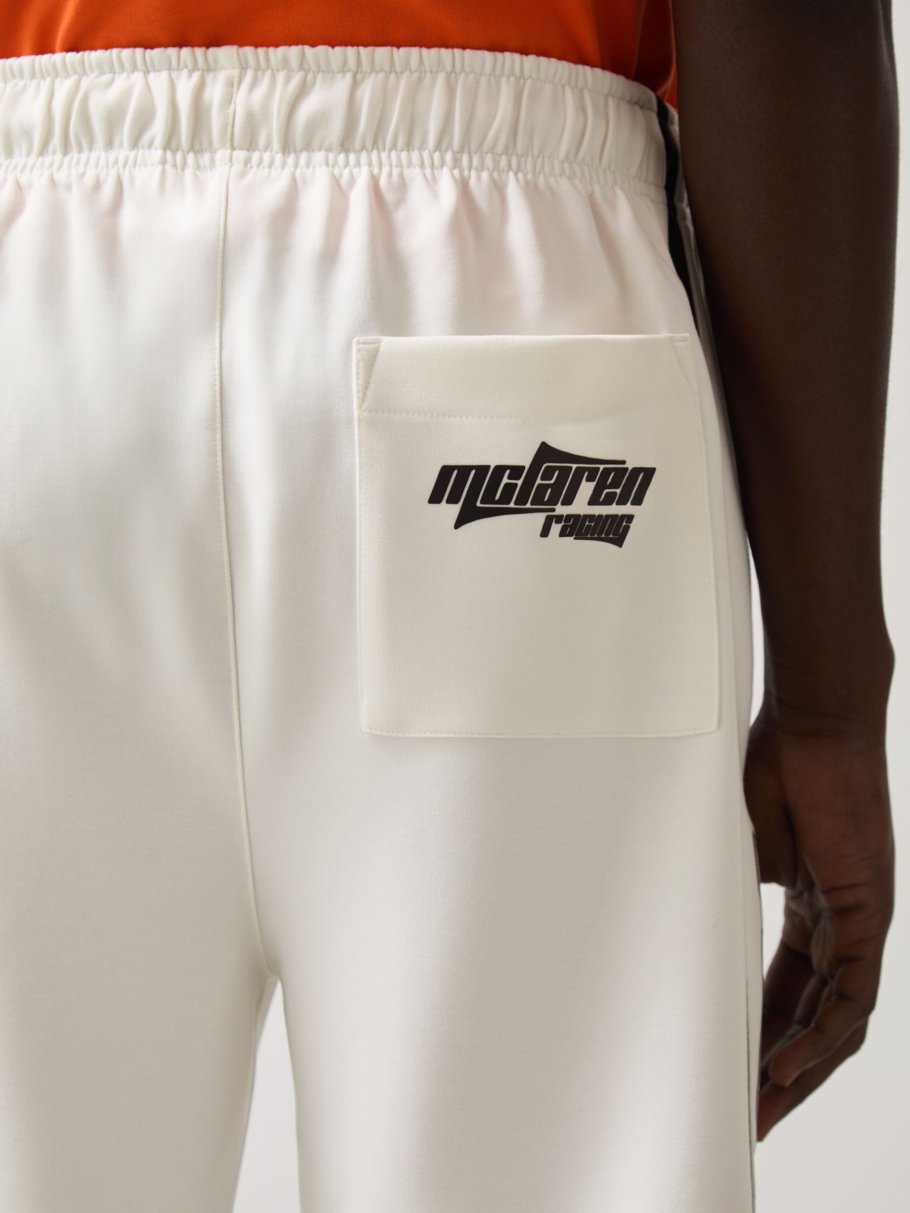 McLaren F1 Team Drawstring Shorts in White