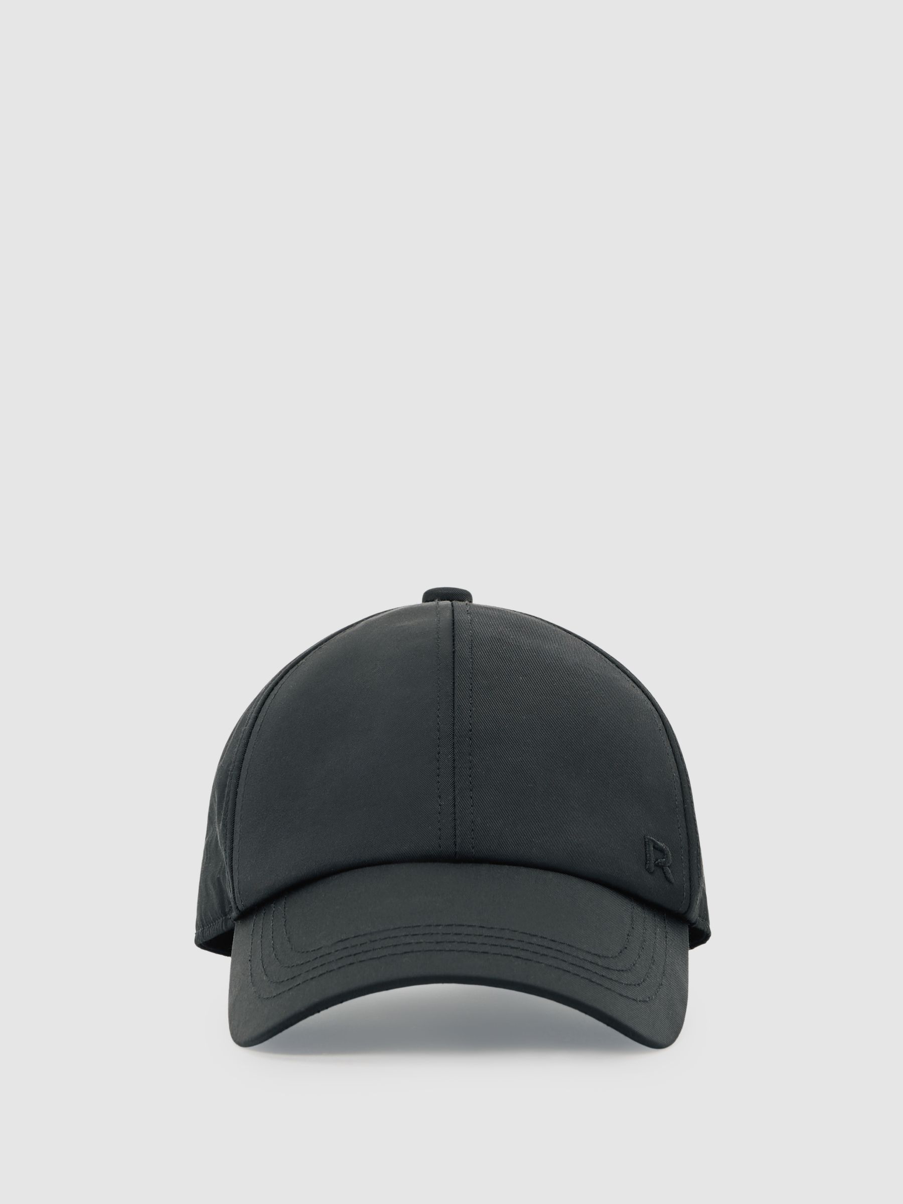Logo-Embroidered Baseball Cap in Black