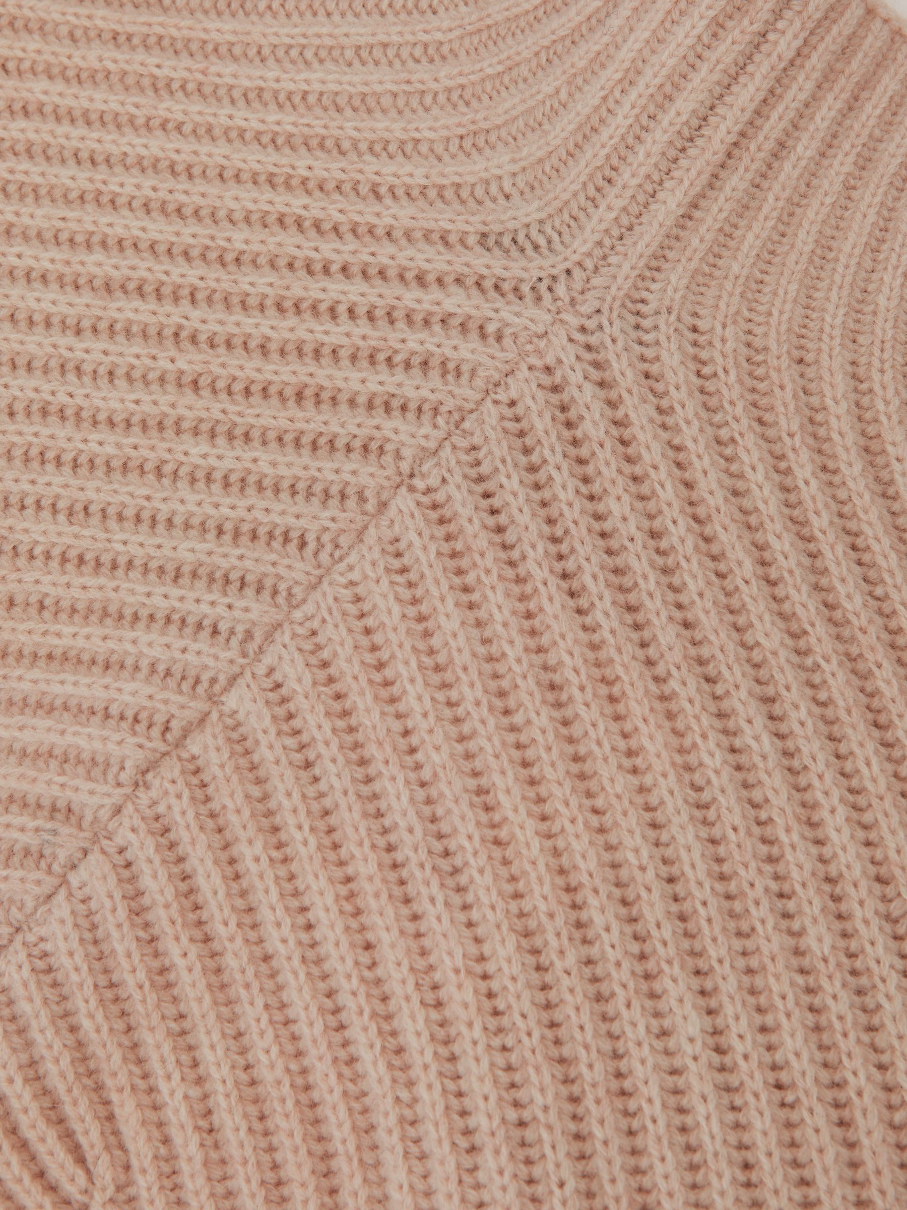 Reiss | Royal Ballet Cropped Jumper in Blush Pink