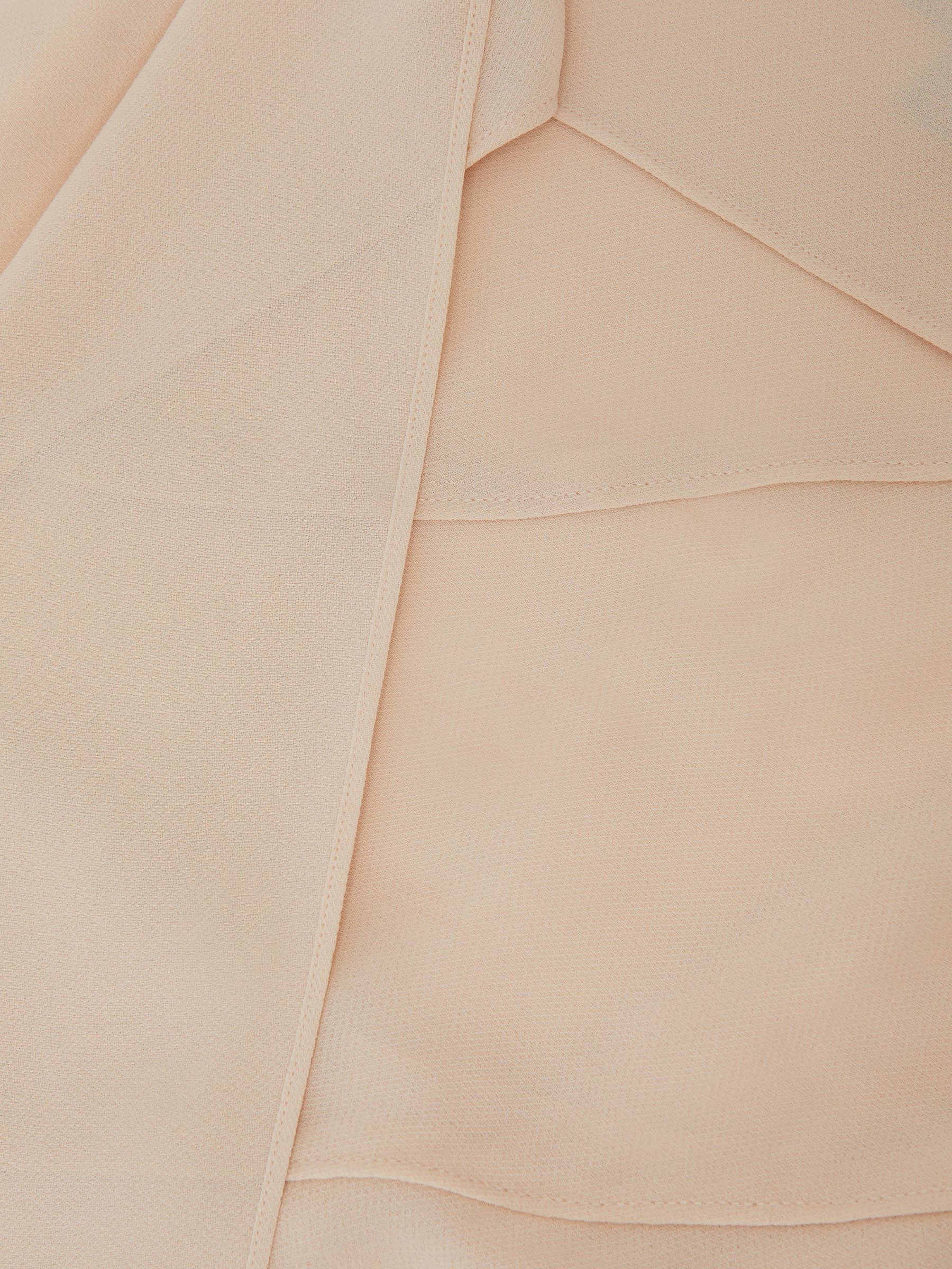 Reiss | Royal Ballet Panel Shell Top in Pale Pink