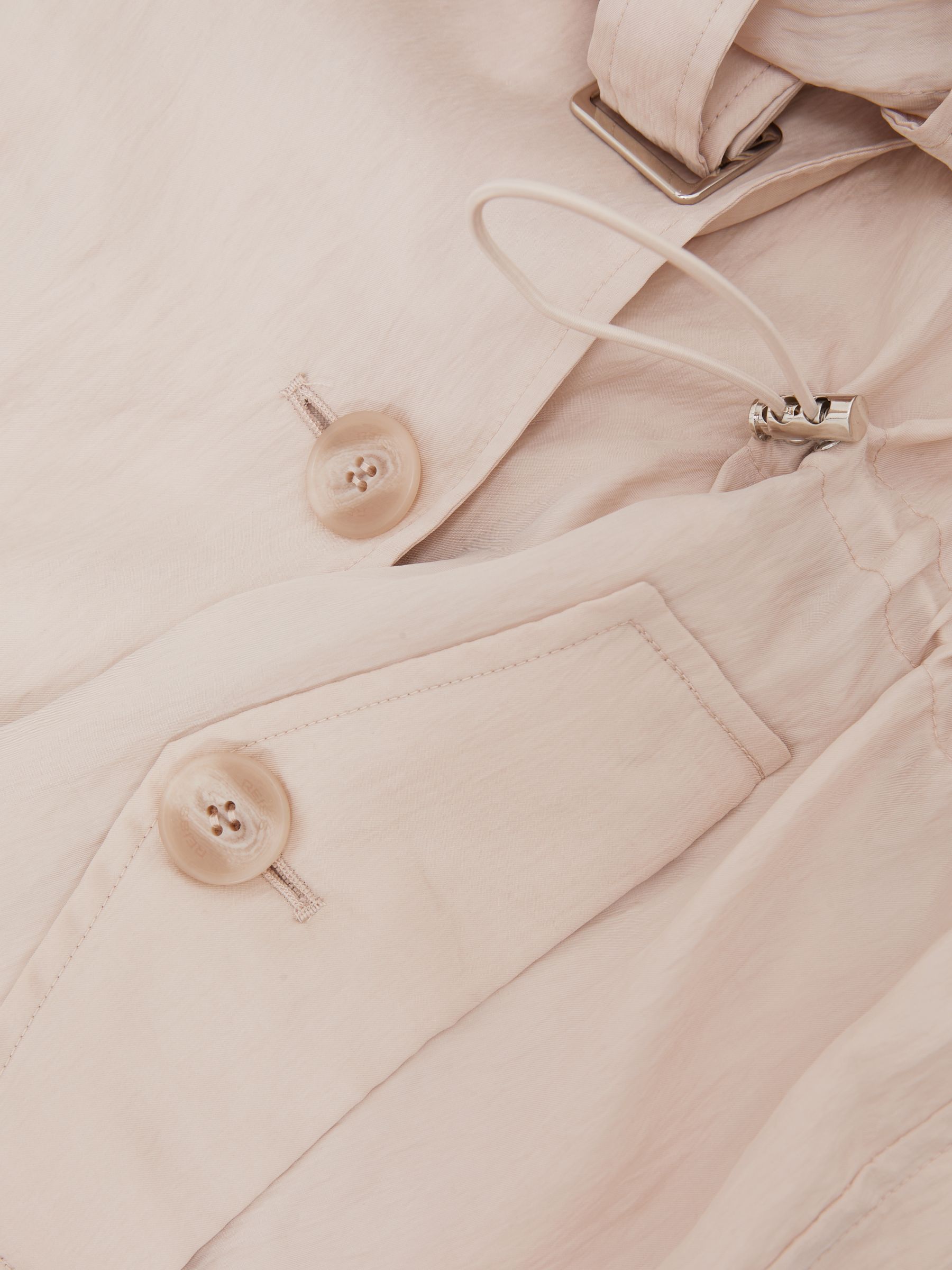 Reiss | Royal Ballet Trench Coat in Neutral
