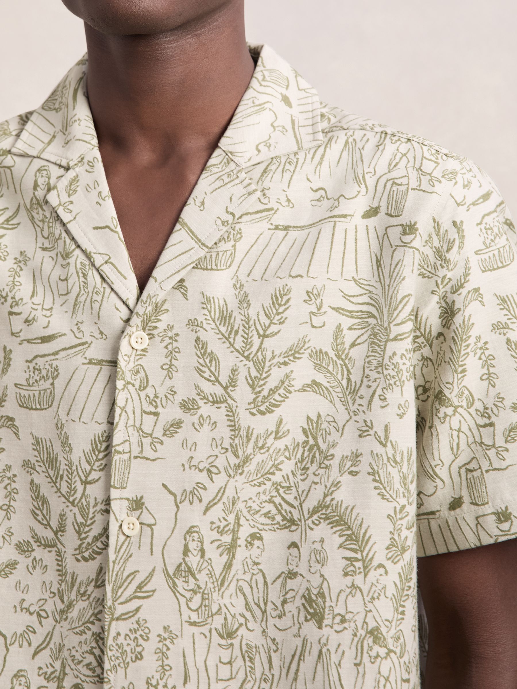 Shirt in Light Ivory