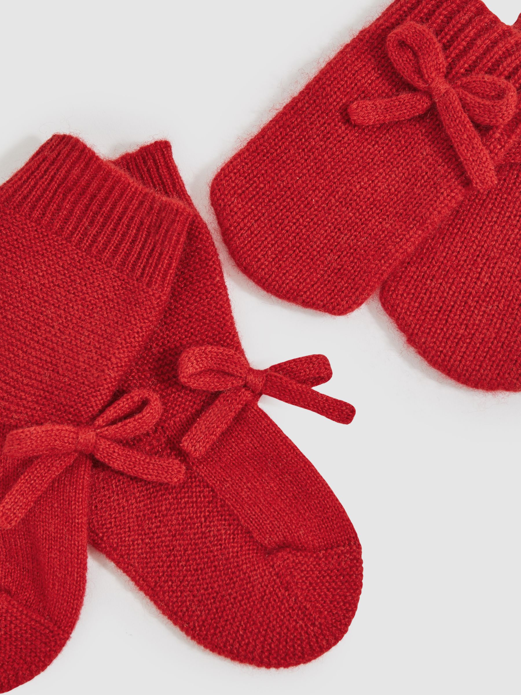 Cashmere Boots And Mittens Set 2 Pack in Red