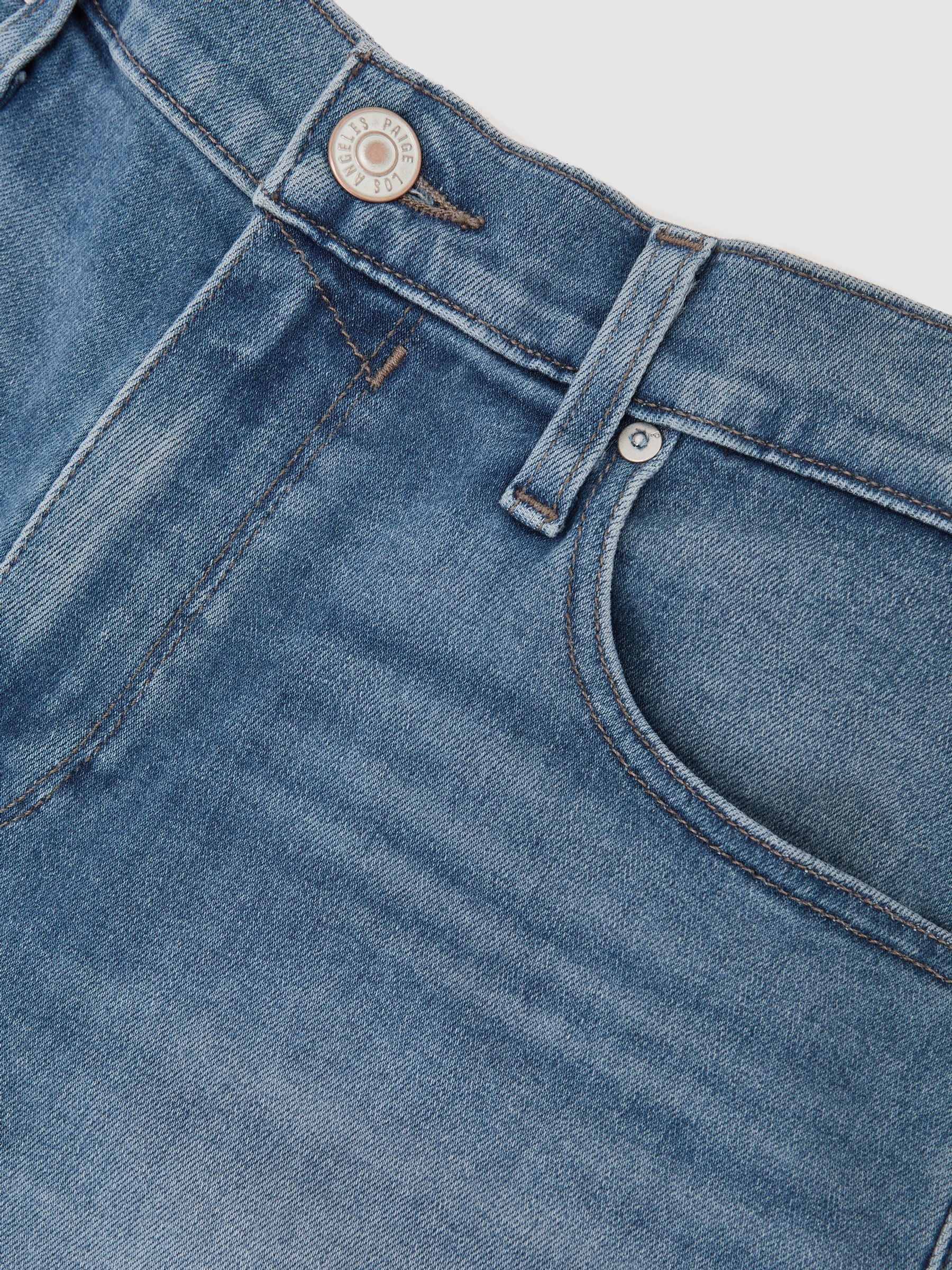 Paige Slim Fit Stretch Jeans in Kenney Blue