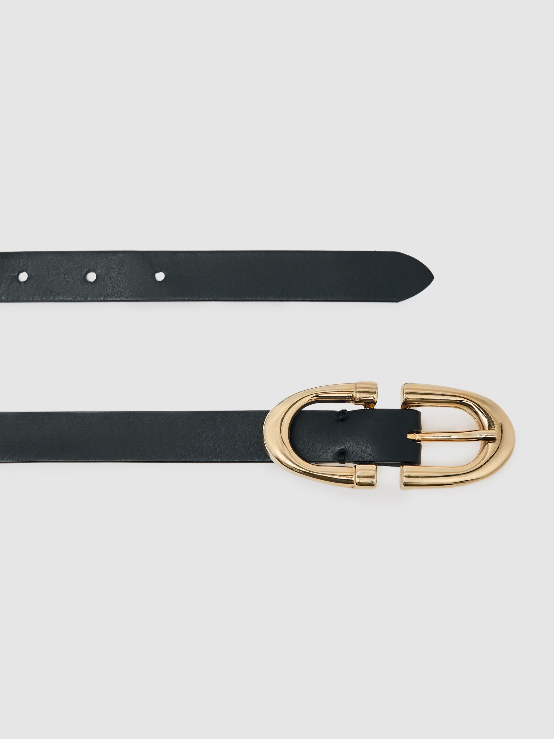 Horseshoe Belt in Black
