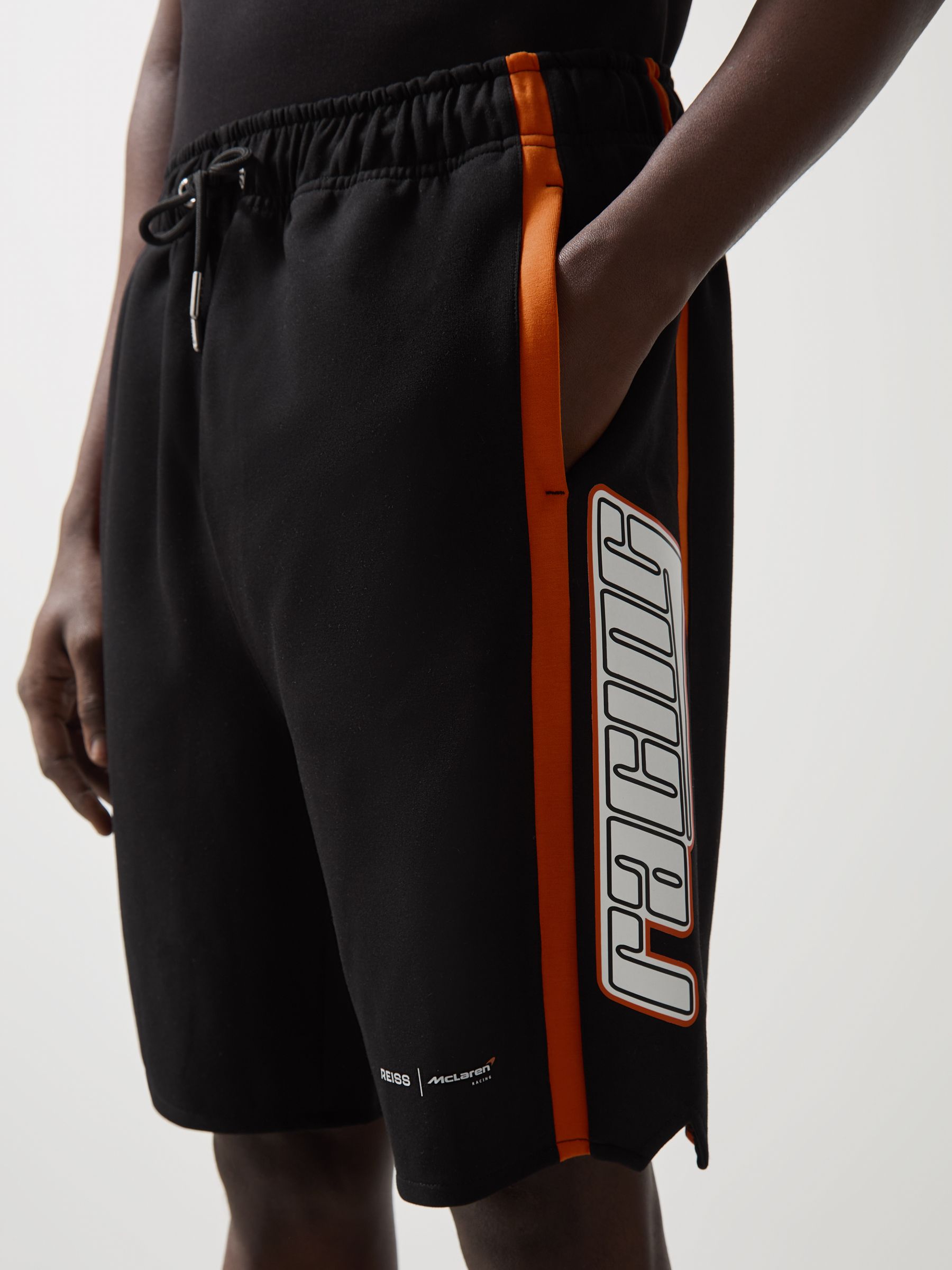 McLaren F1 Team Drawstring Shorts in Black