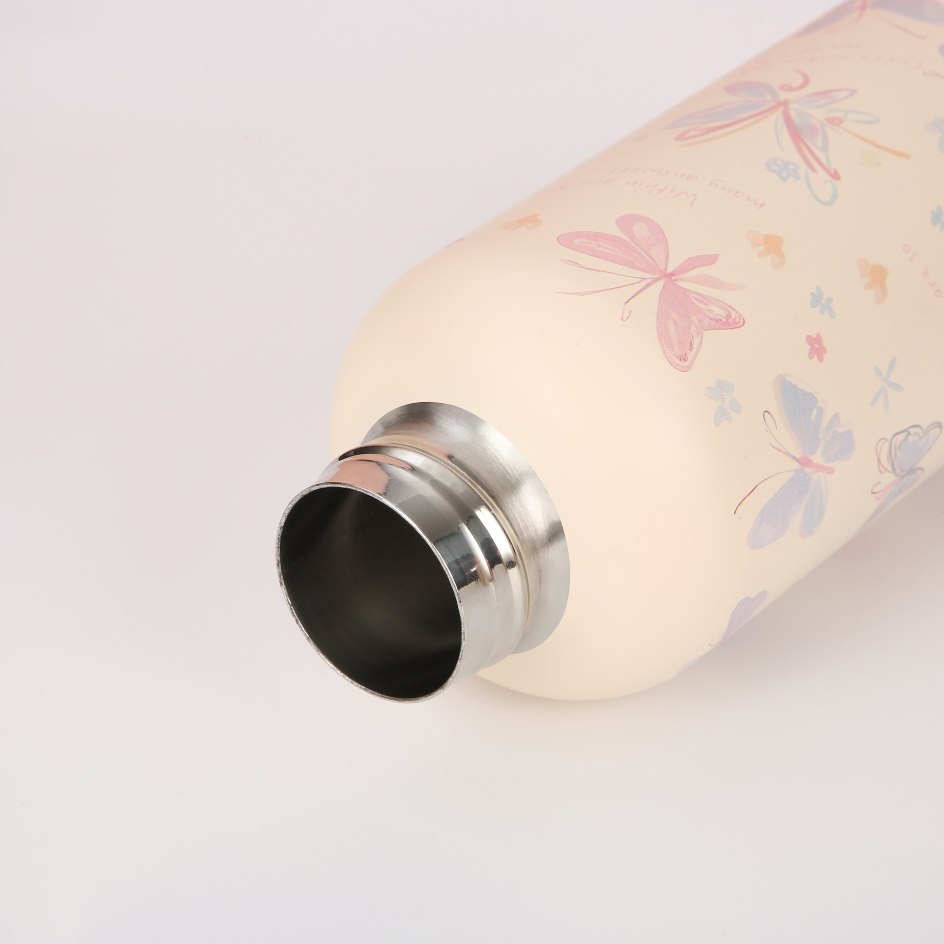 Cartoon Girl & Animal Vacuum Insulated Bottle