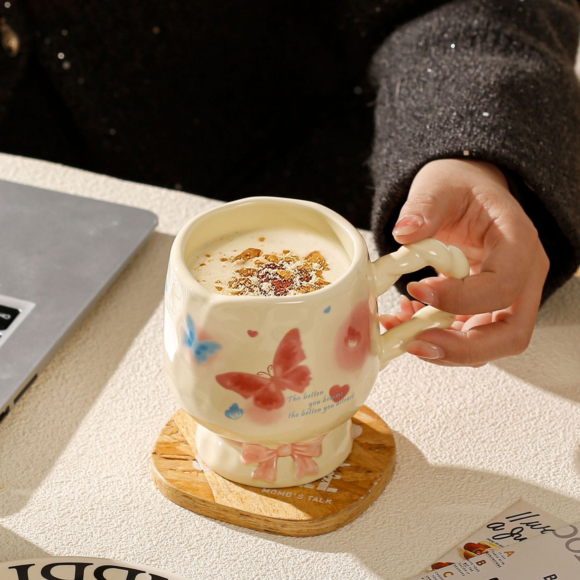 Butterfly Ceramic Mug