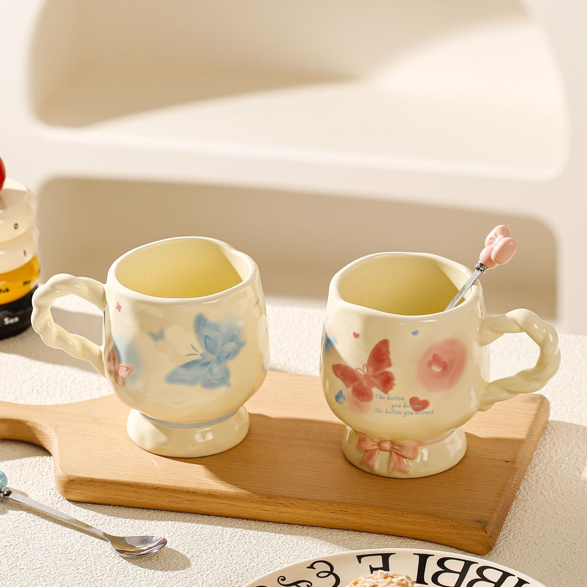 Butterfly Ceramic Mug