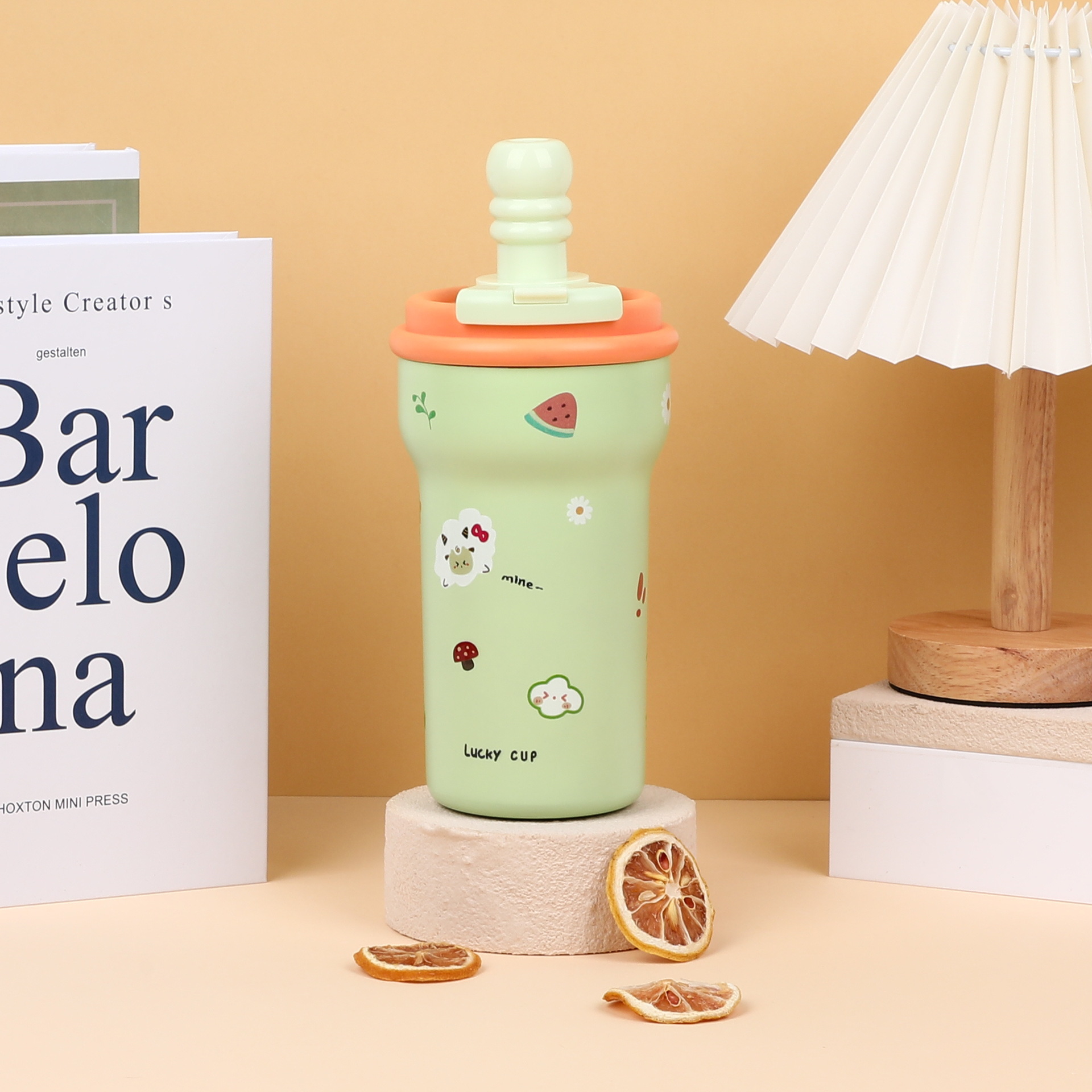 Cartoon Pet Insulated Water Bottle