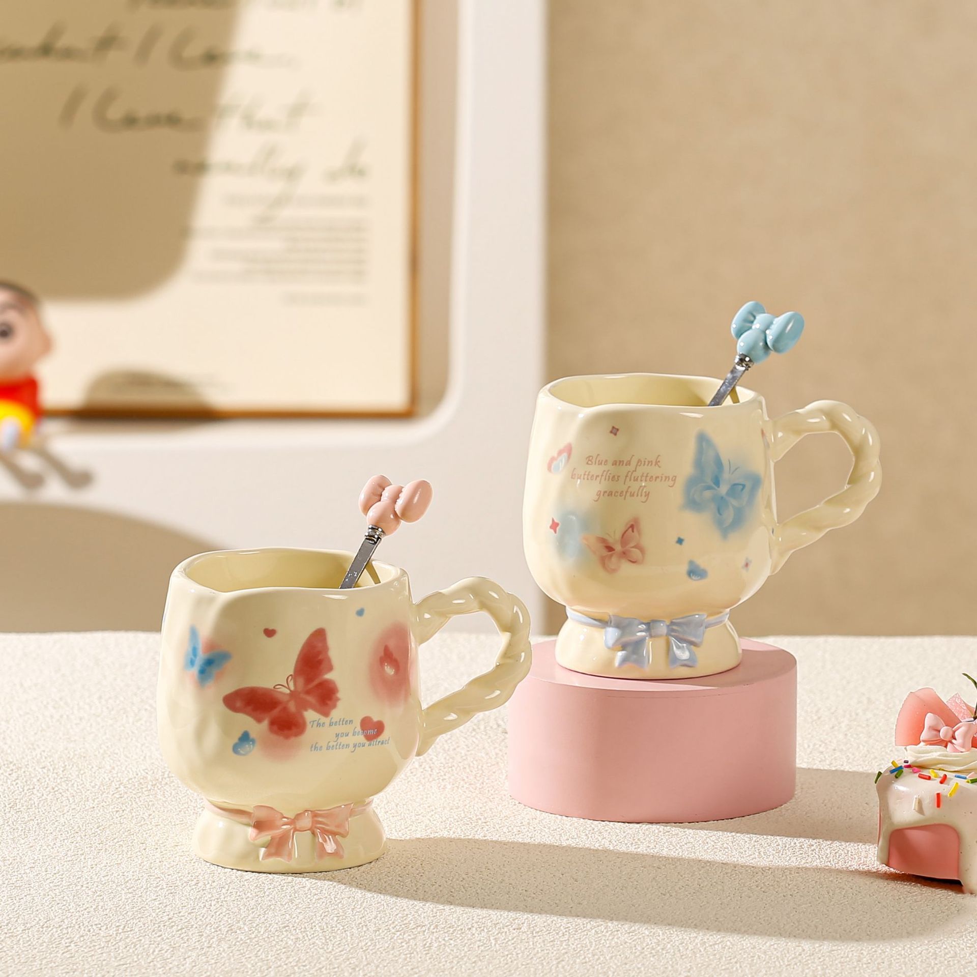 Butterfly Ceramic Mug