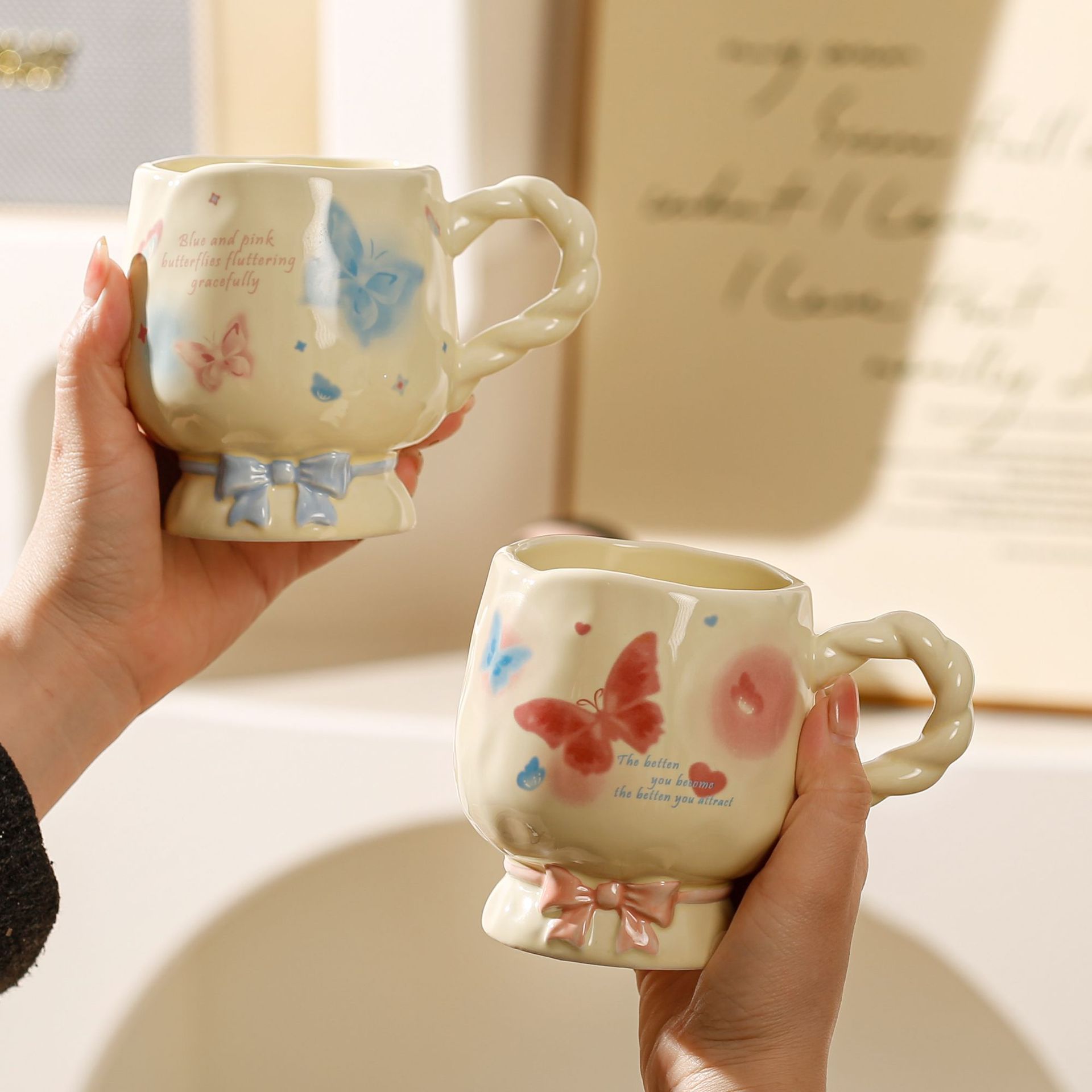 Butterfly Ceramic Mug