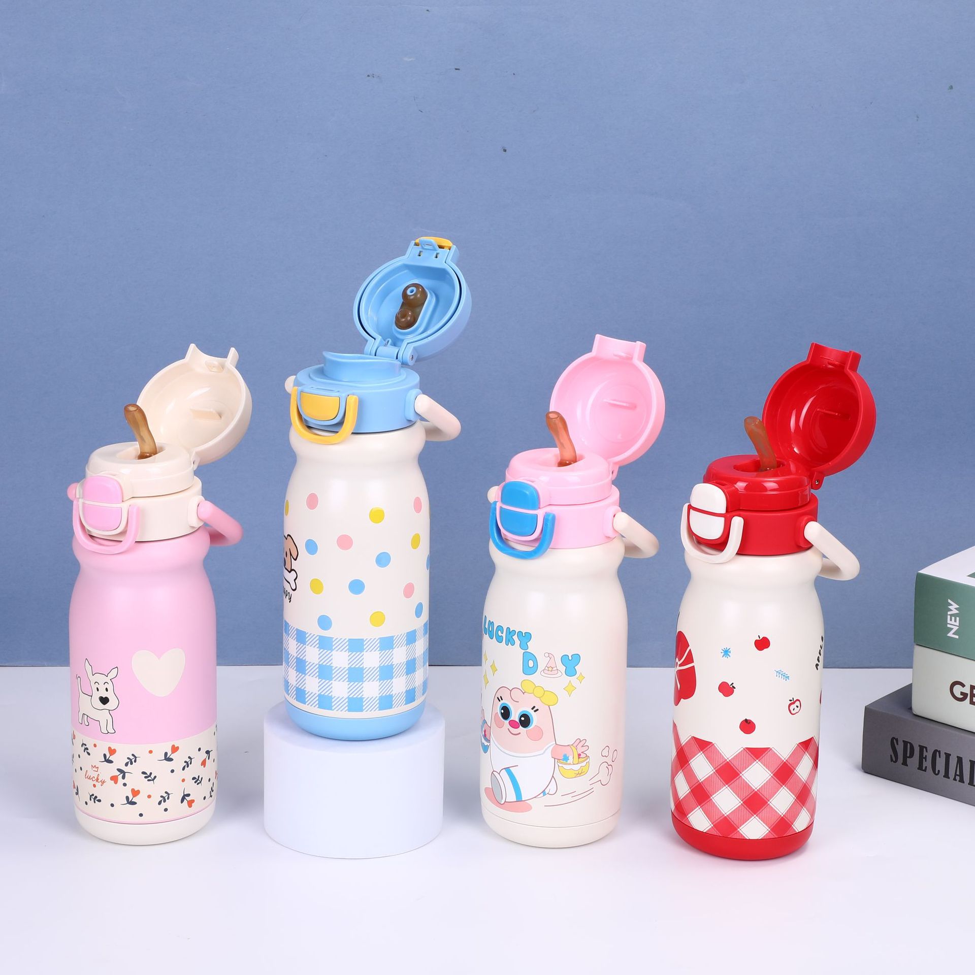 Cartoon Kids Insulated Water Bottle