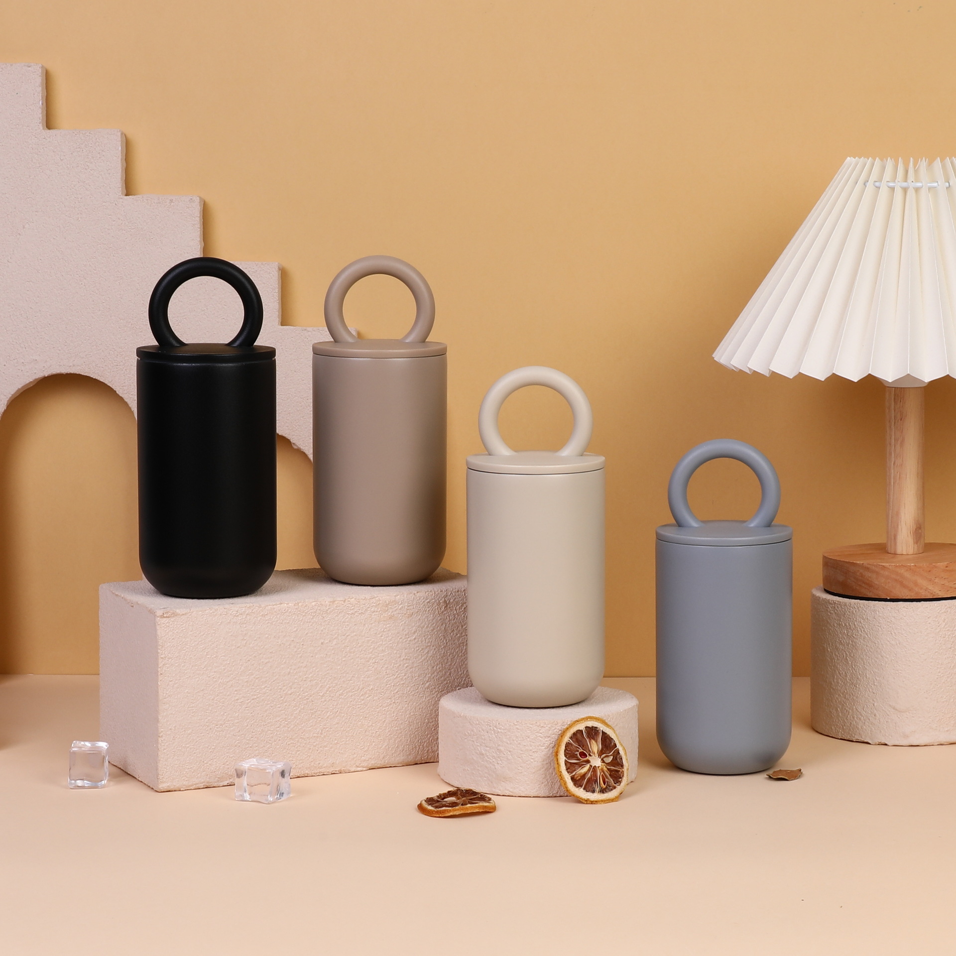 Ring-handle Insulated Water Bottle