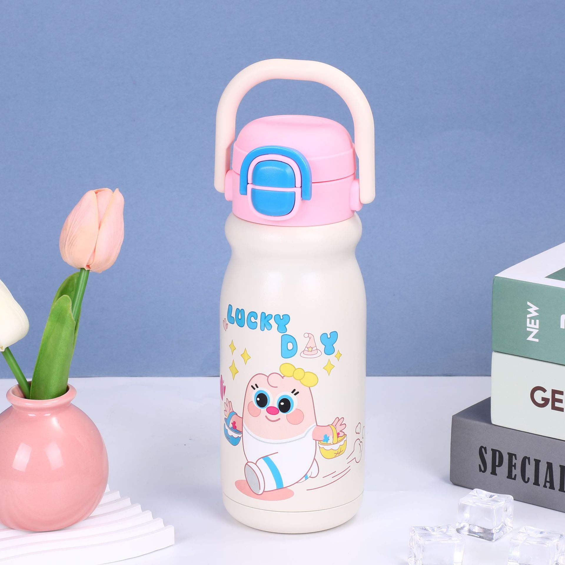 Cartoon Kids Insulated Water Bottle