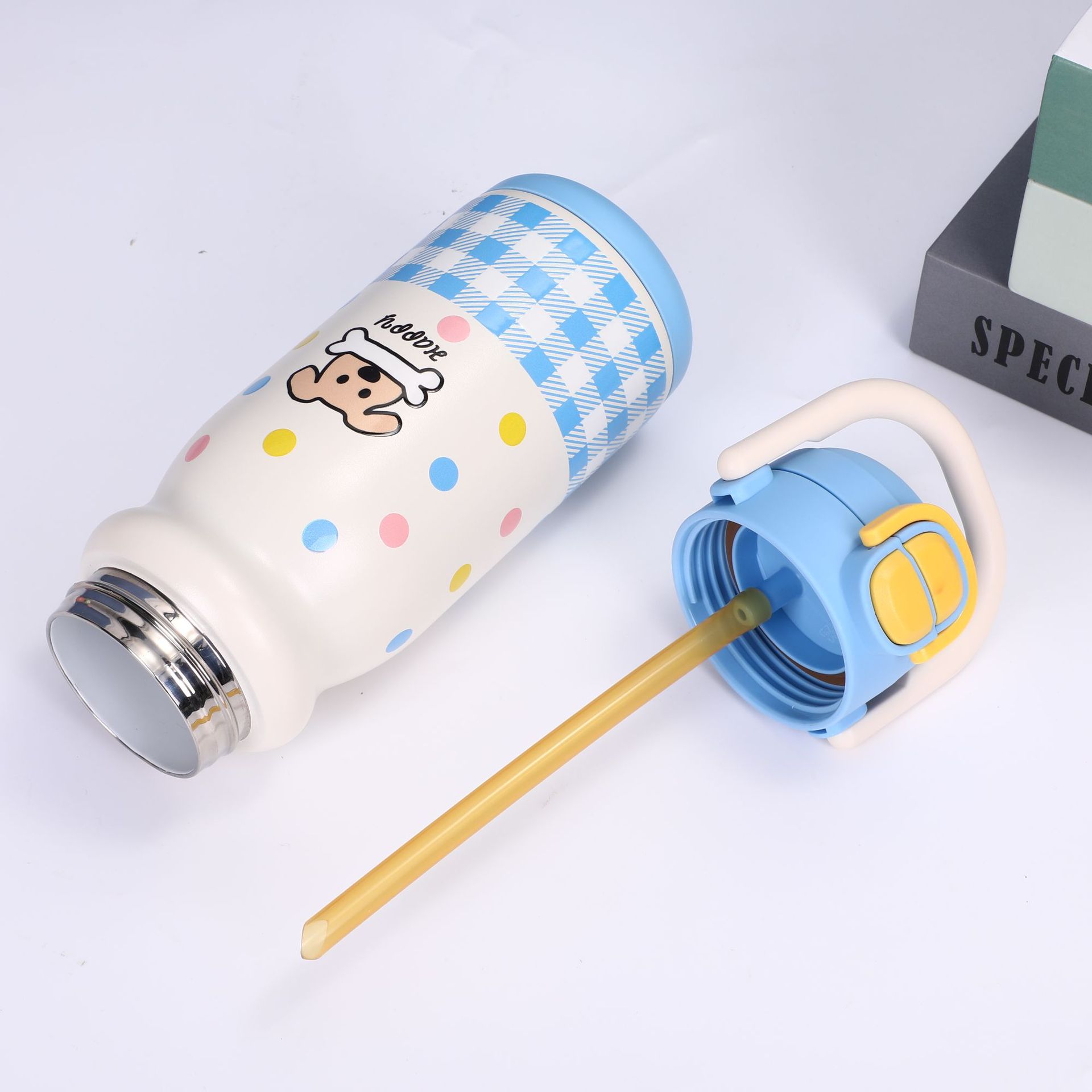 Cartoon Kids Insulated Water Bottle