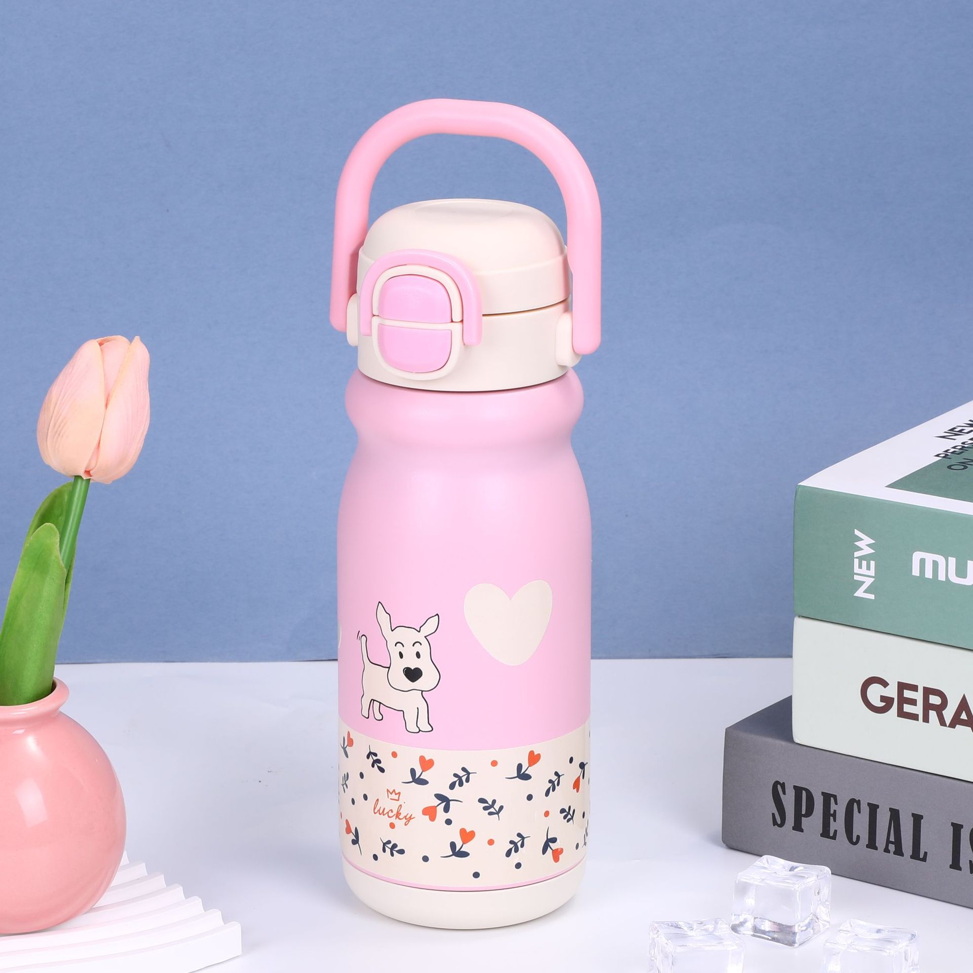 Cartoon Kids Insulated Water Bottle