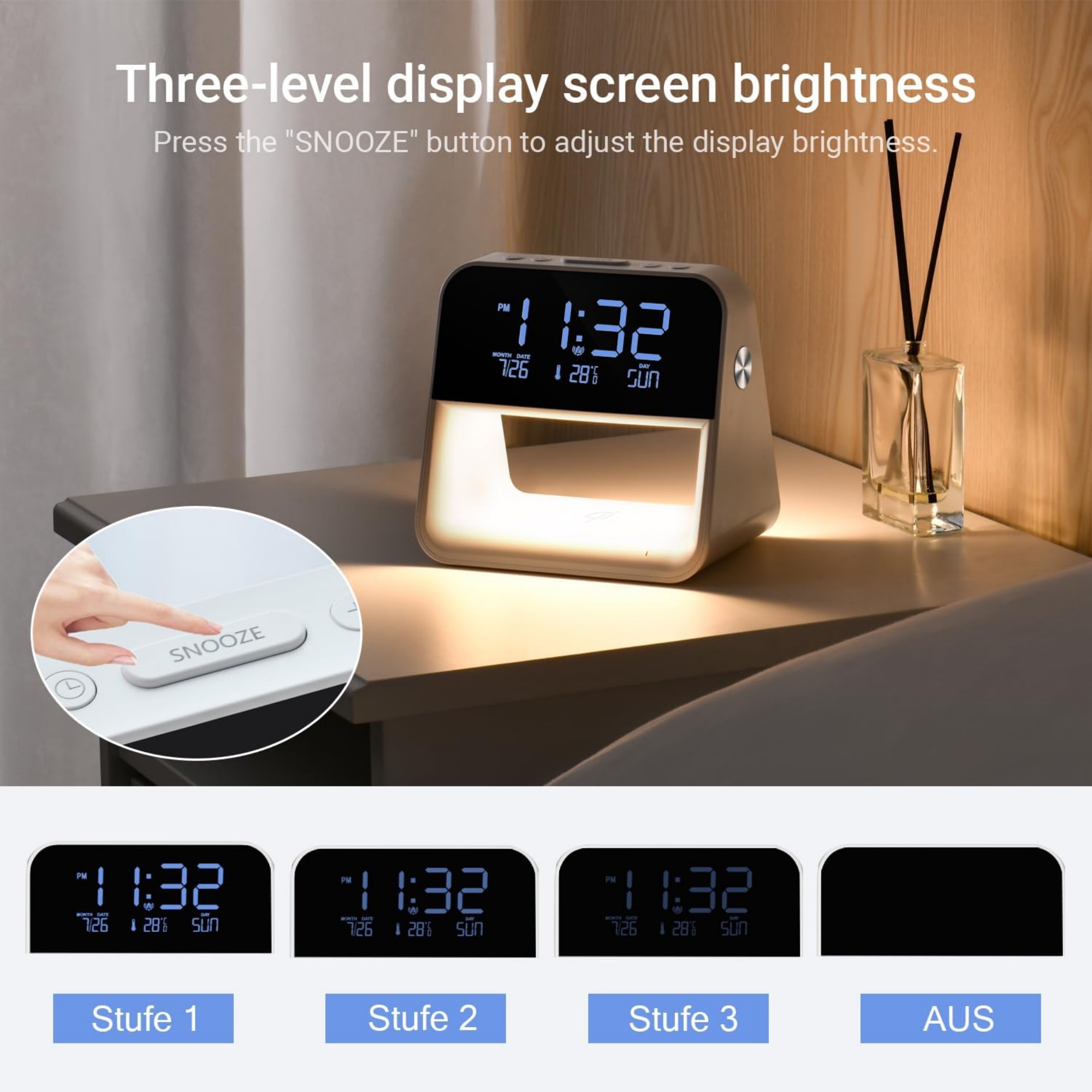 Digital Alarm Clocks for Bedrooms