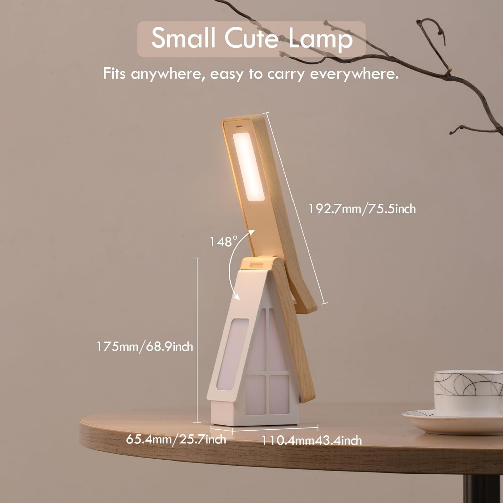 Dream House Rechargeable Cordless Table Lamps