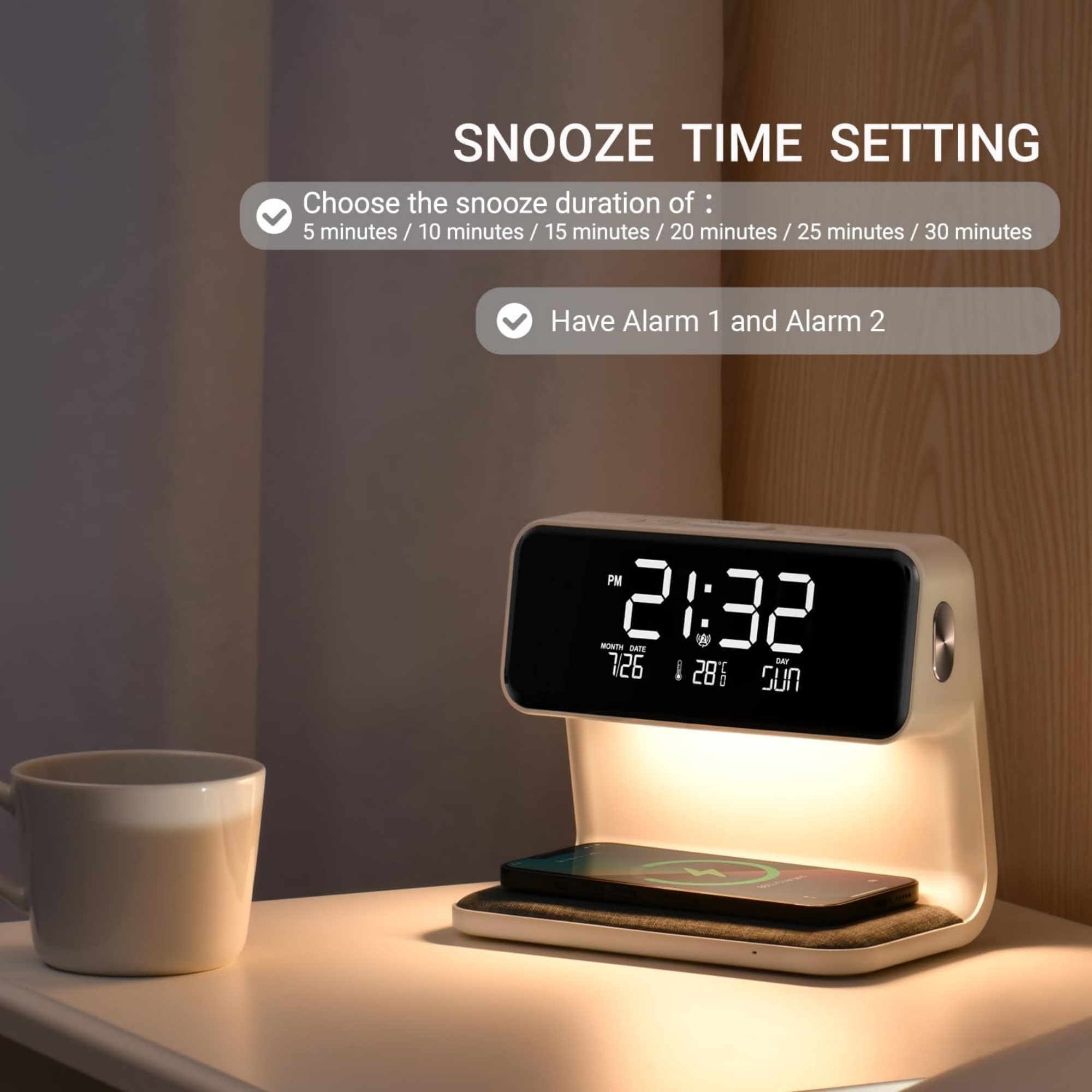 Alarm Clocks for Bedrooms