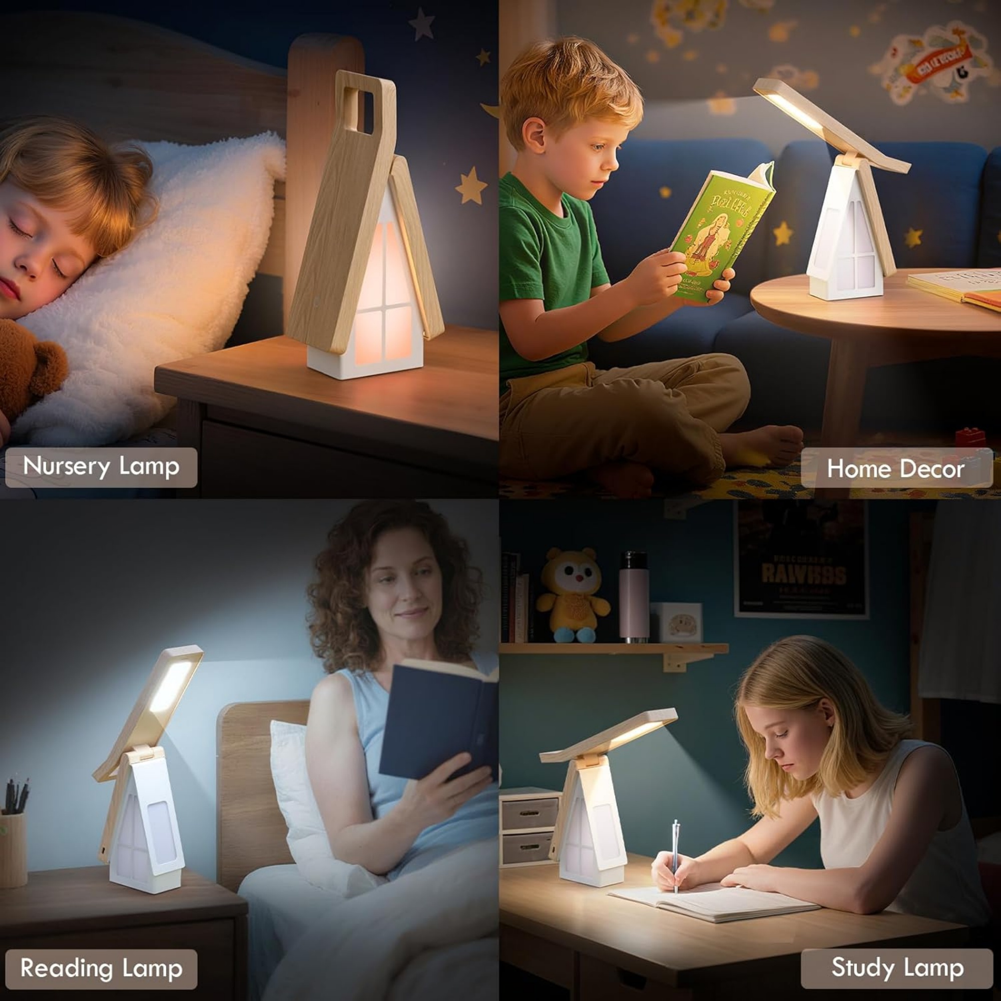 Dream House Rechargeable Cordless Table Lamps