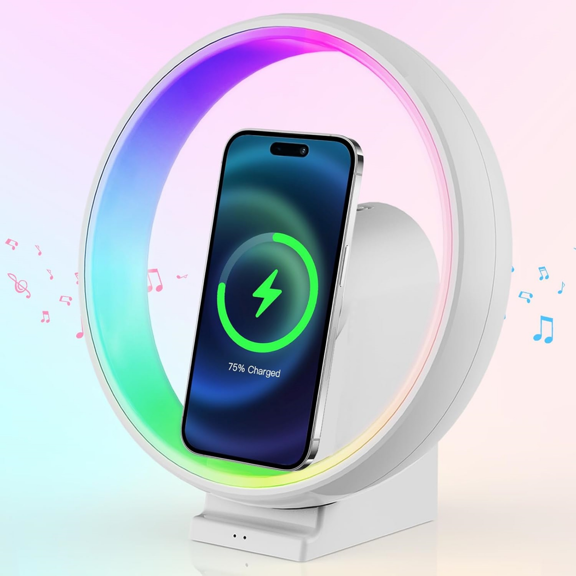 Wireless Bluetooth Speaker with RGB Light