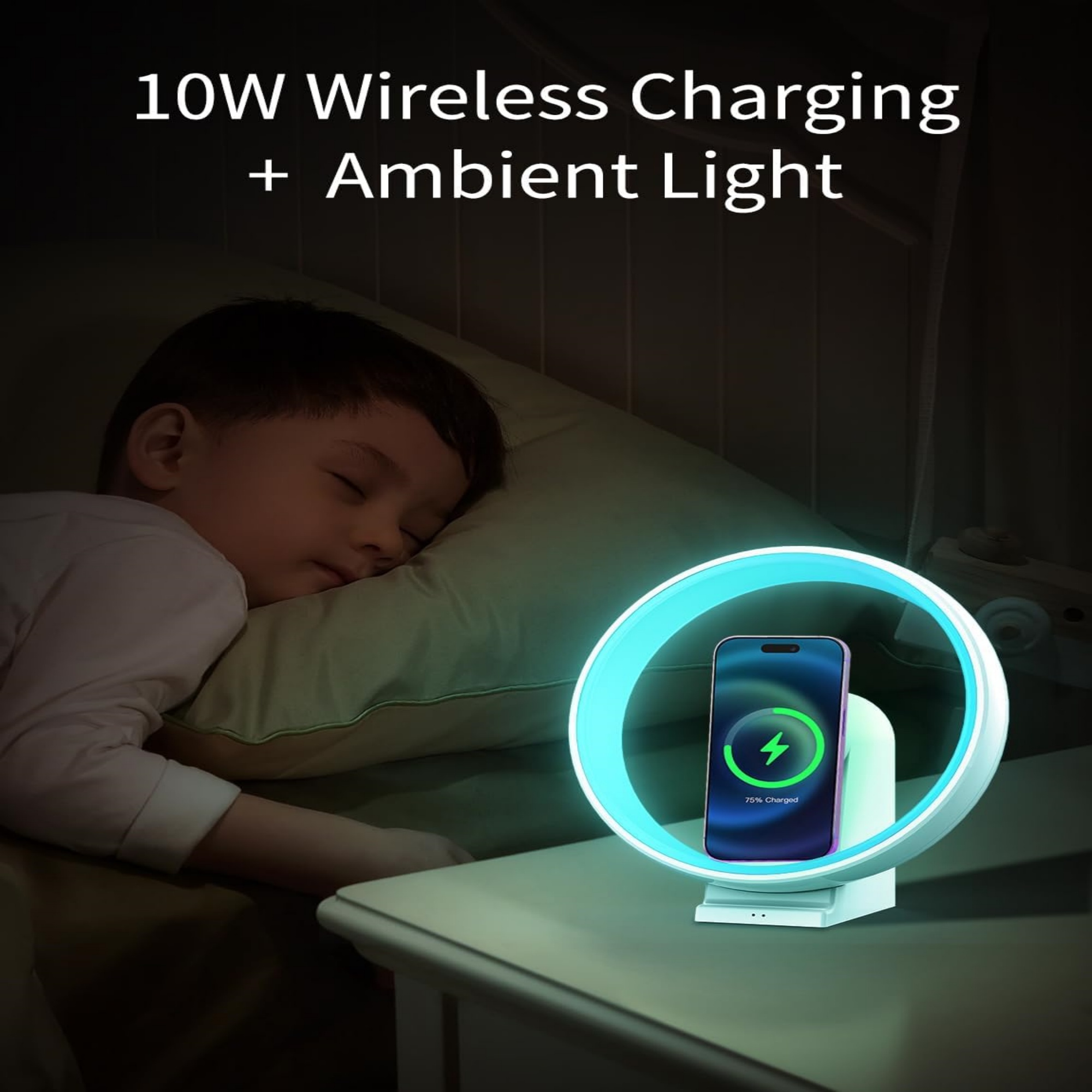 Wireless Bluetooth Speaker with RGB Light