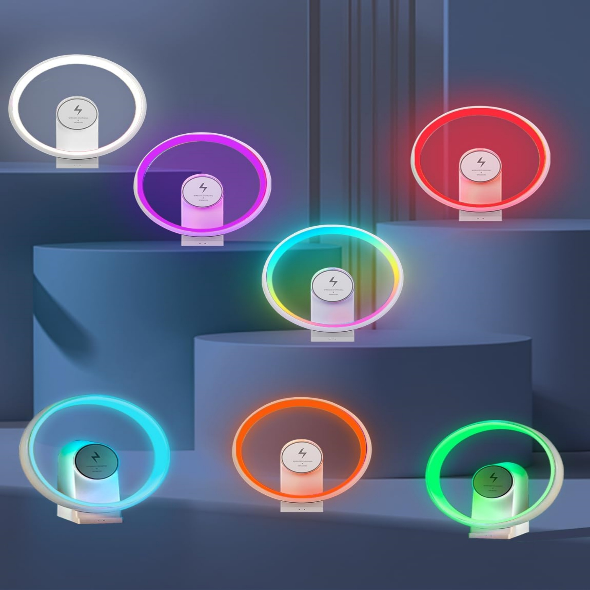 Wireless Bluetooth Speaker with RGB Light