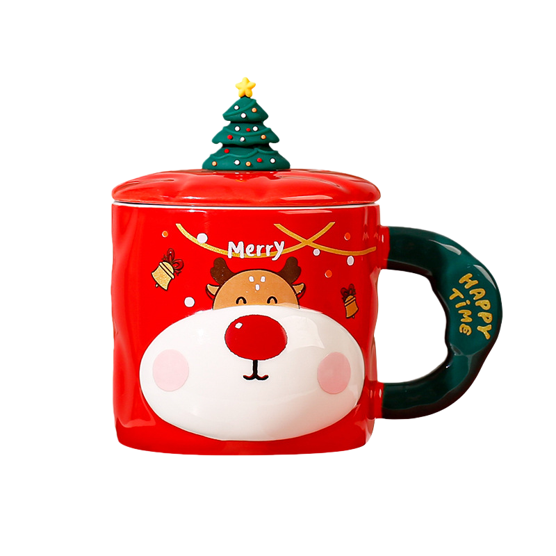 Christmas Reindeer Ceramic Mug