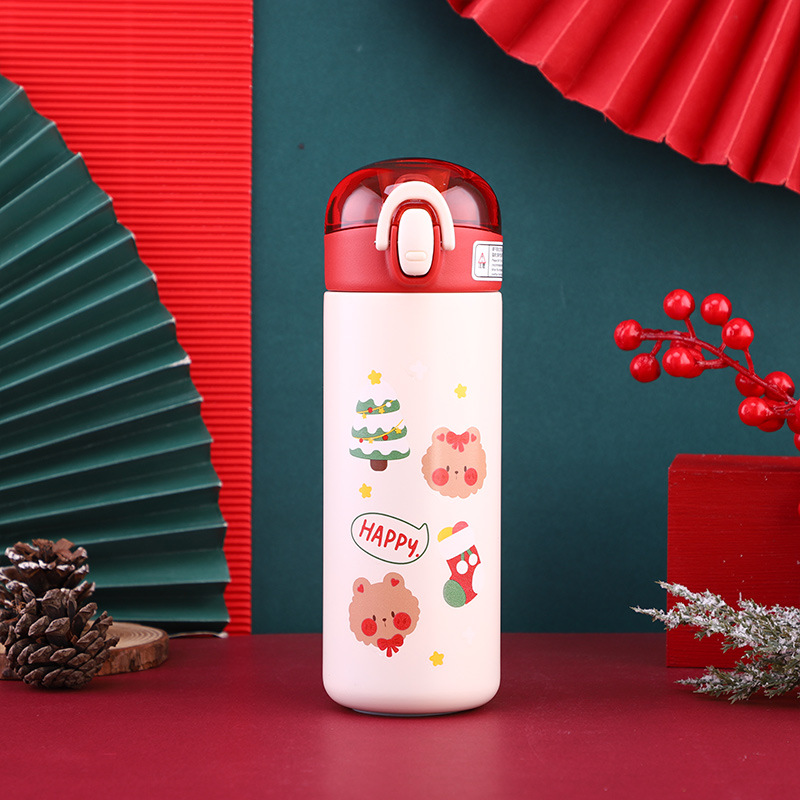 Christmas Bear Thermos Bottle