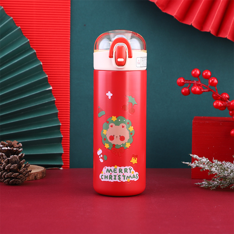 Christmas Bear Thermos Bottle
