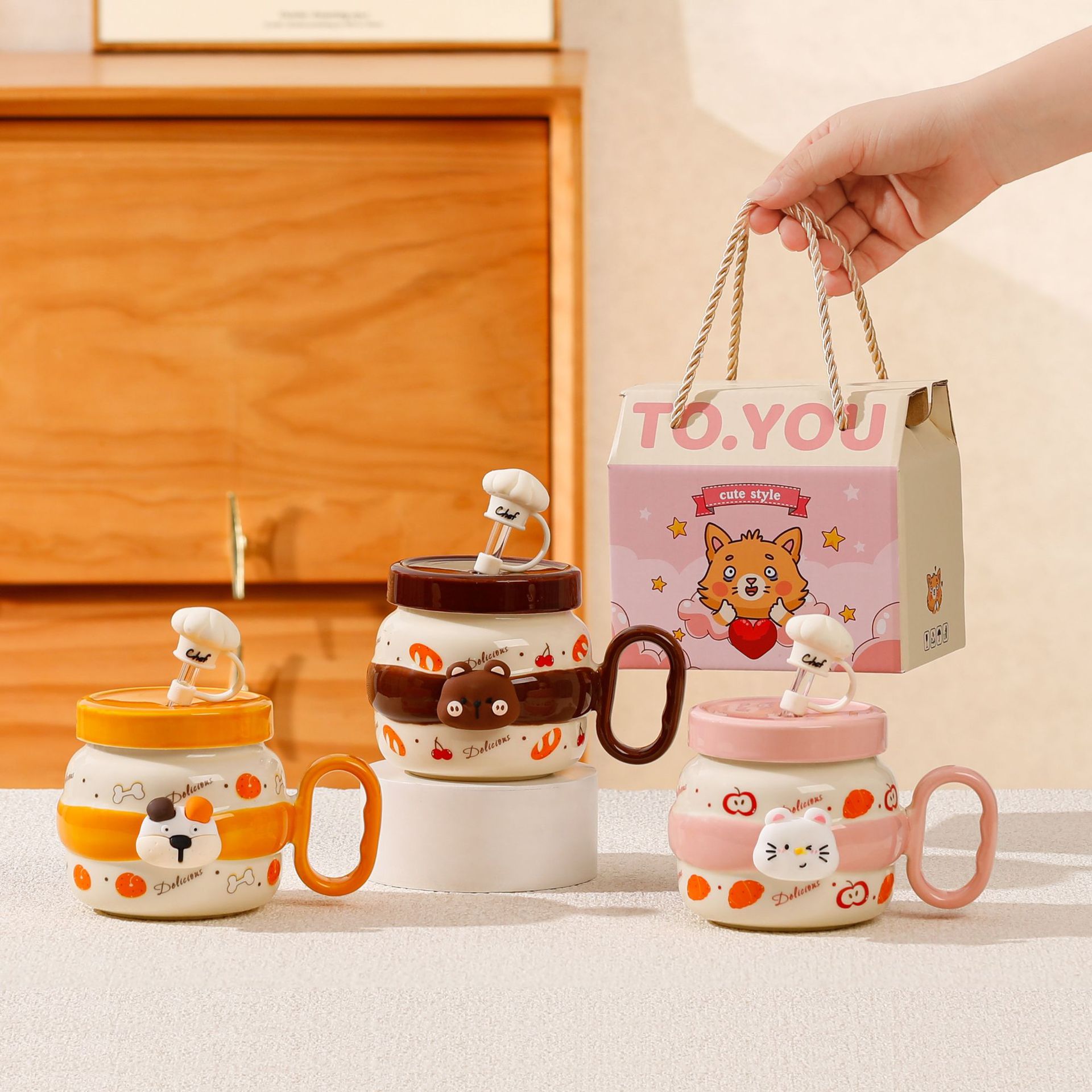 Baker Bear Ceramic Mug