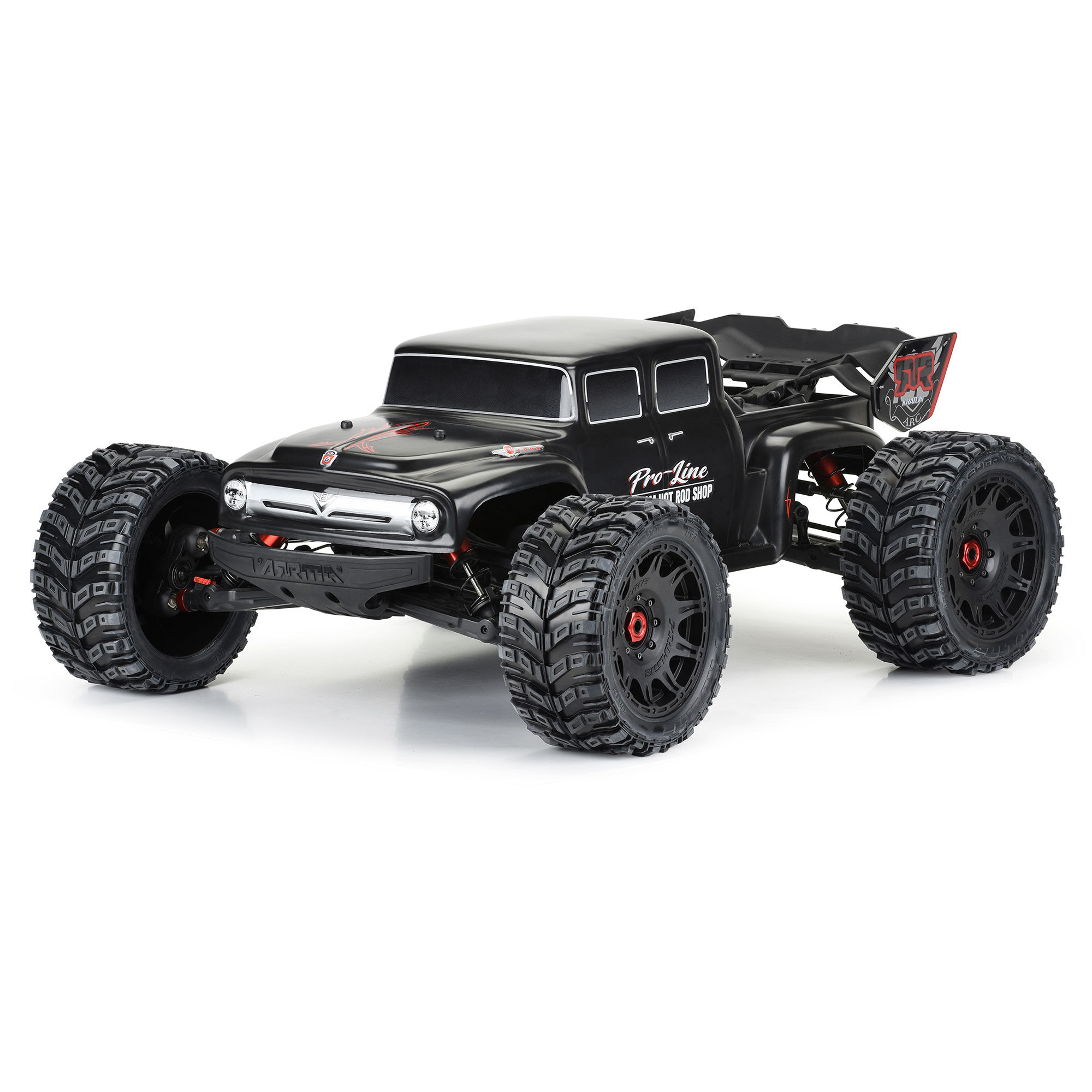 Pro-Line Racing 1/5 Pre-Cut Ford F-100 Bash Armor Black Body: Kraton 8S