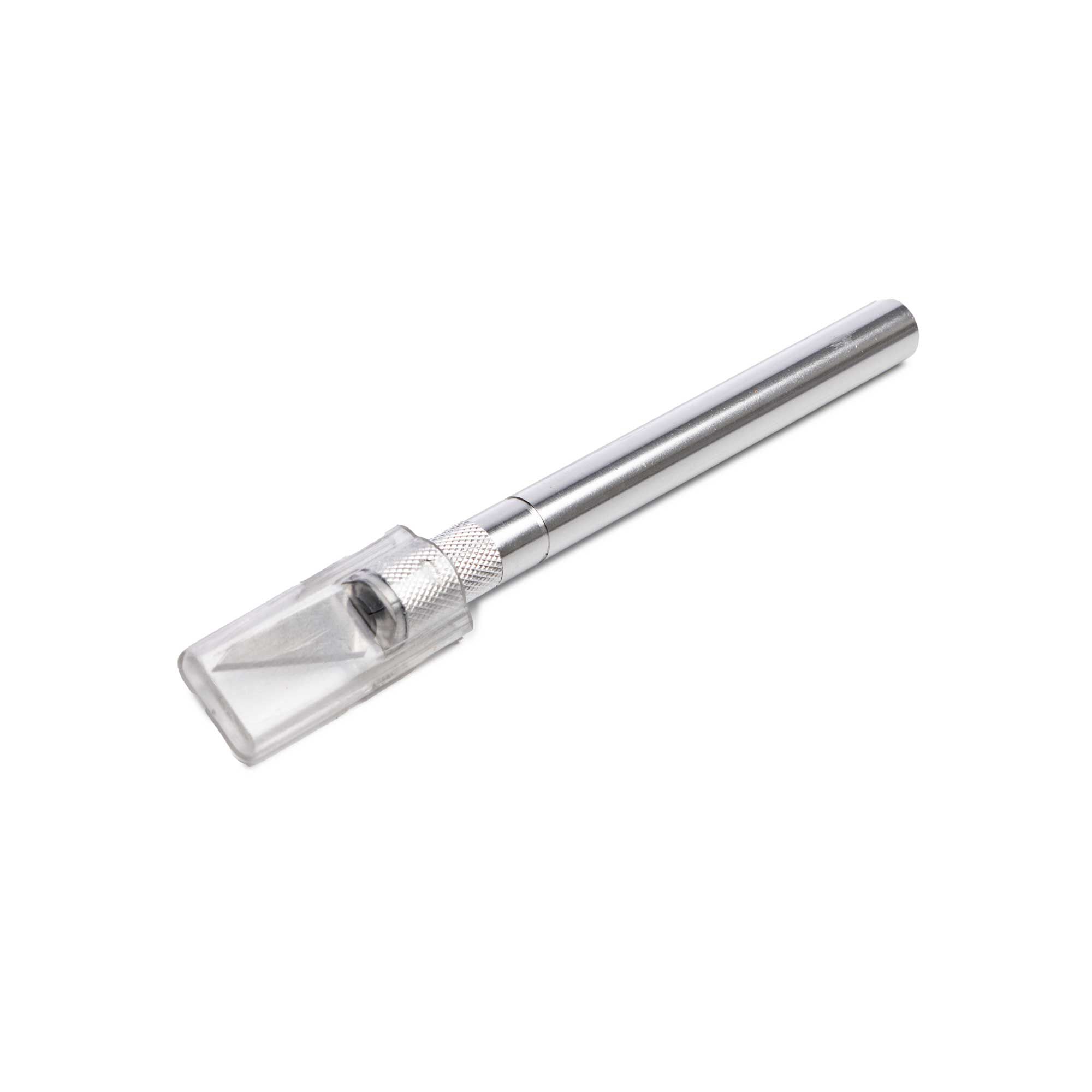 Hobby Essentials #2 Medium Duty Aluminum Knife with Safety Cap