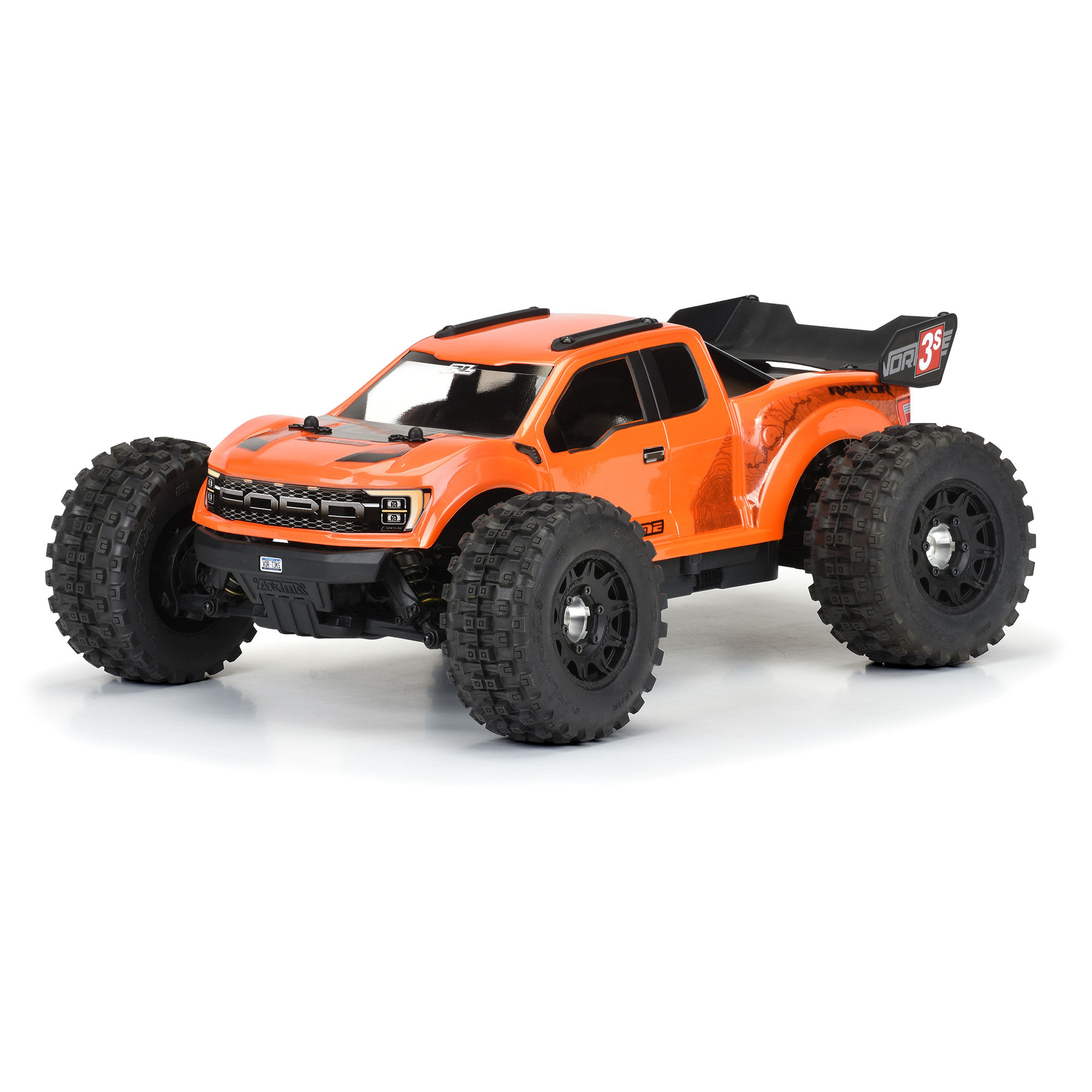 Pro-Line Racing 1/10 2022 Ford F-150 Raptor Clear Body: Vorteks