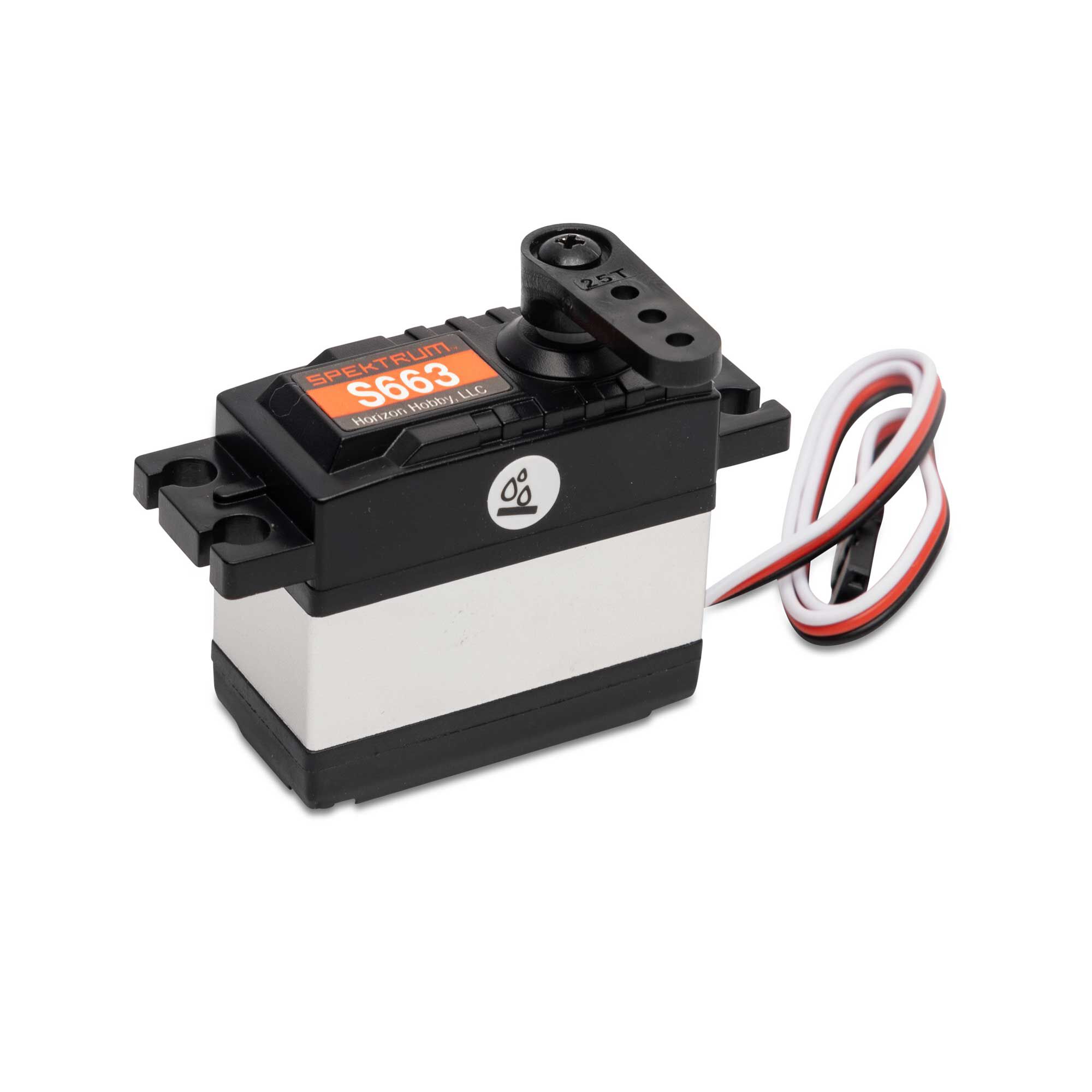 Spektrum Standard Waterproof Plastic Gear Servo, 25T