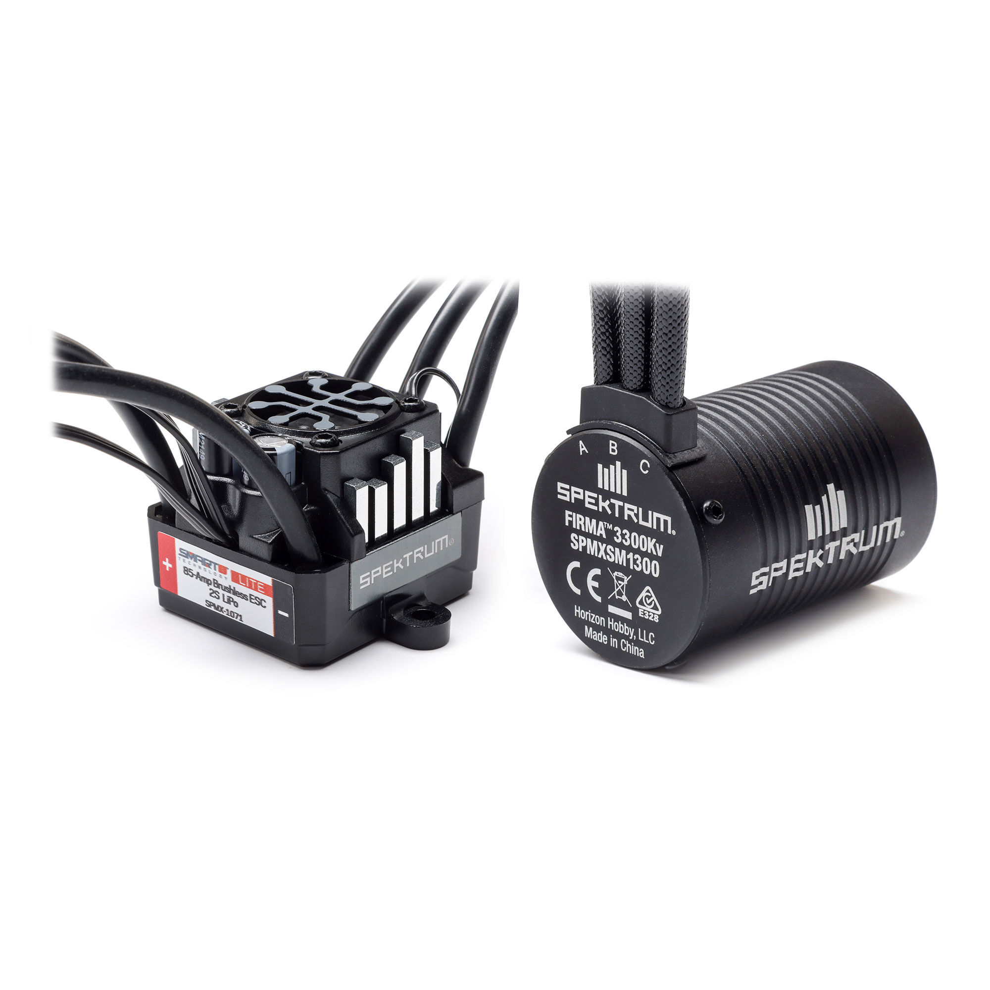 Spektrum Accessories Smart Lite Sensorless Fixed Timing Motor / ESC Combo, 3300Kv