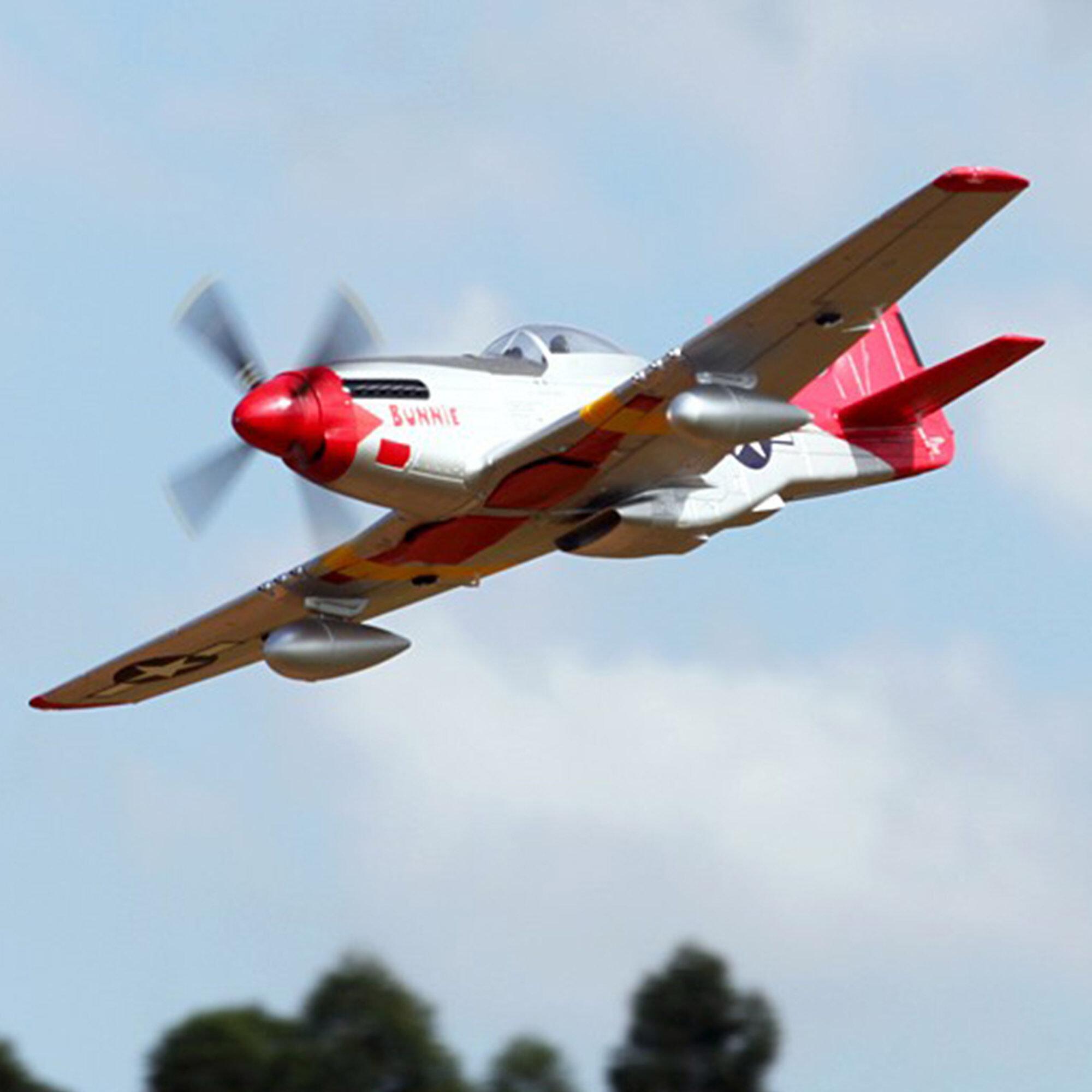 FMS P-51D Red Tail PNP, 1700mm